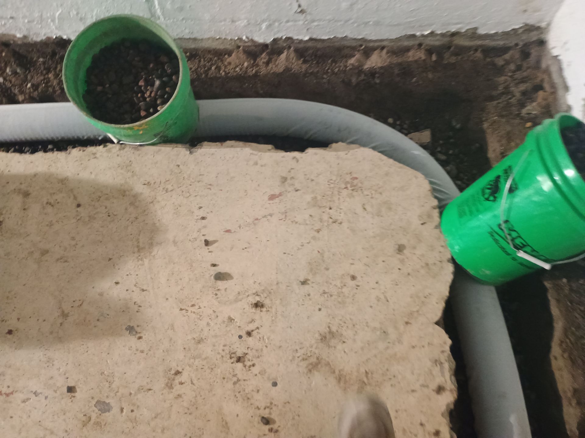 Another Drain Tile Project in the Books by Waterproofing Northeast