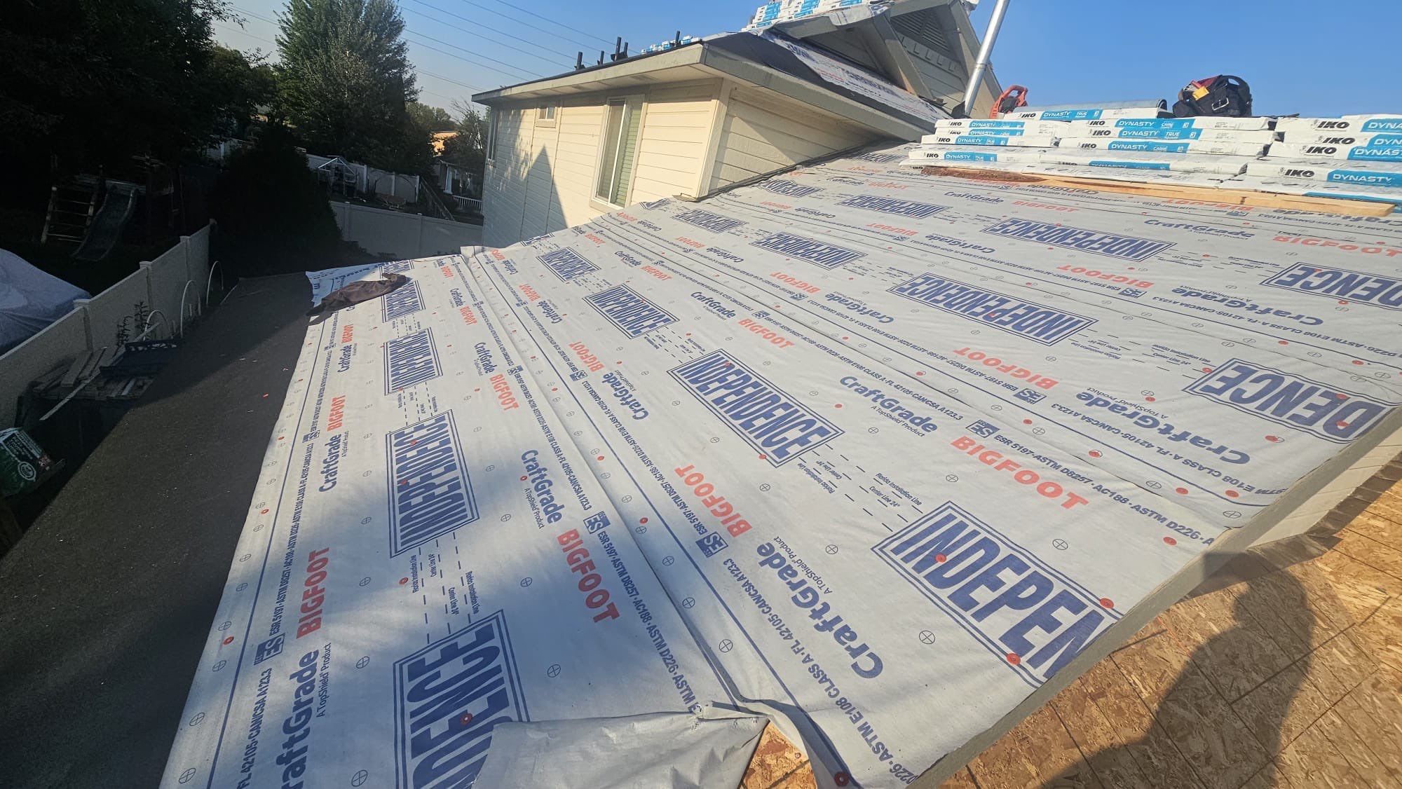 Asphalt Architectural Shingle Roof Replacement in Meridian, Idaho by Olive Roofing