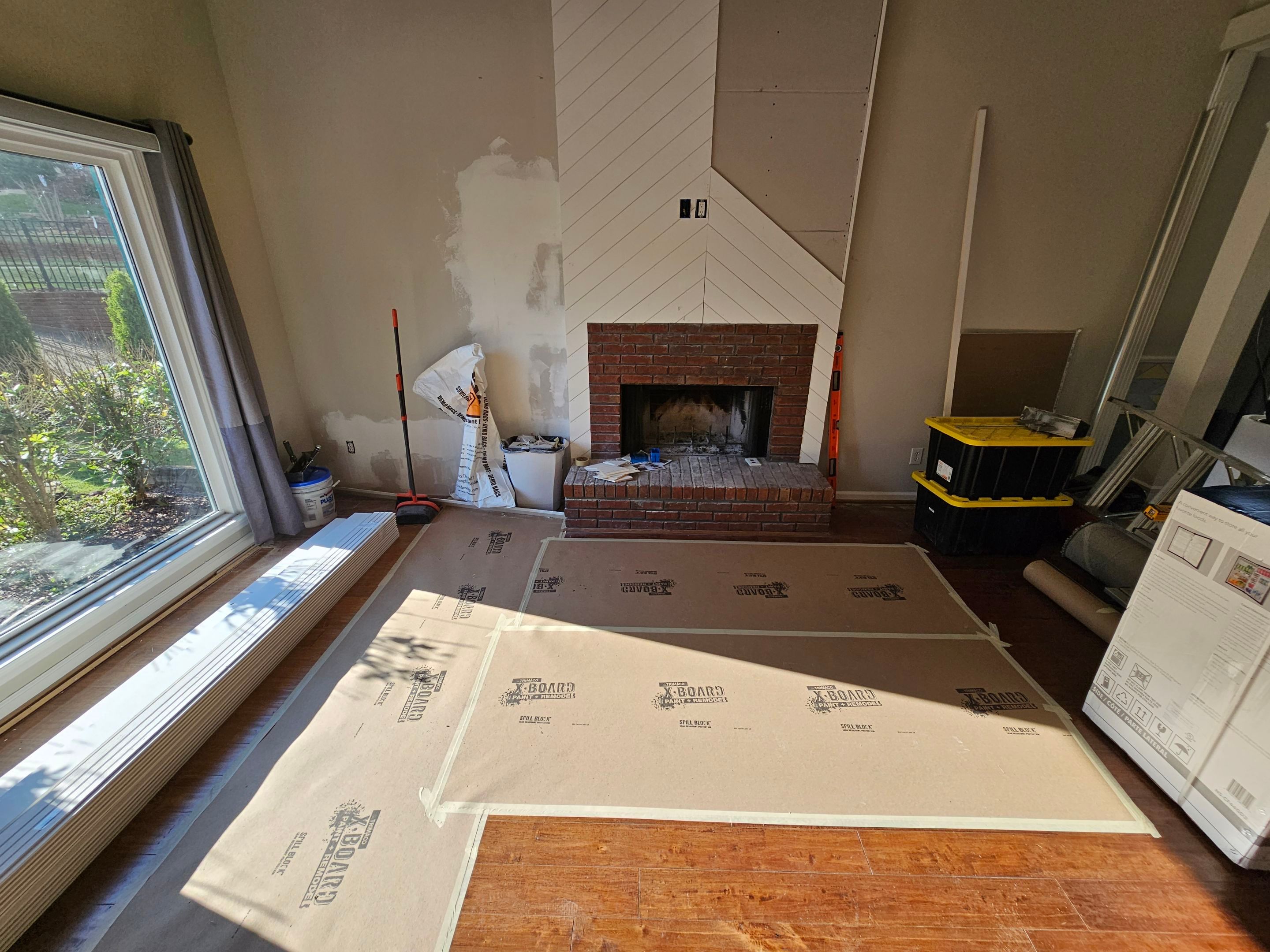 Ridgeway Parc - Chimney Buildout by Pillar and Pine