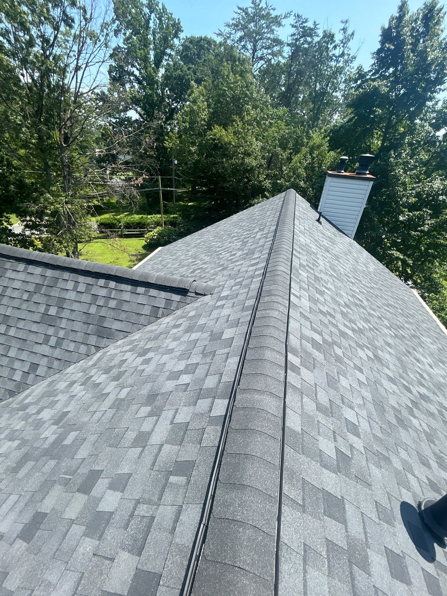 Lorton: Residential Roof with CertainTeed Landmark Pro in Max Def Moire Black by RM Banning, Inc.