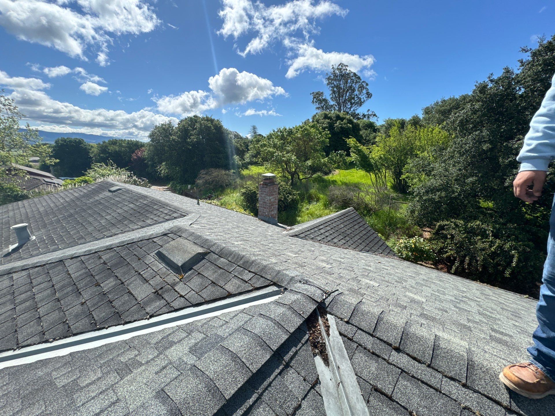Residential Roofing Installation using GAF Timberline HDZ RS by Sustainable Living Builders, Inc.