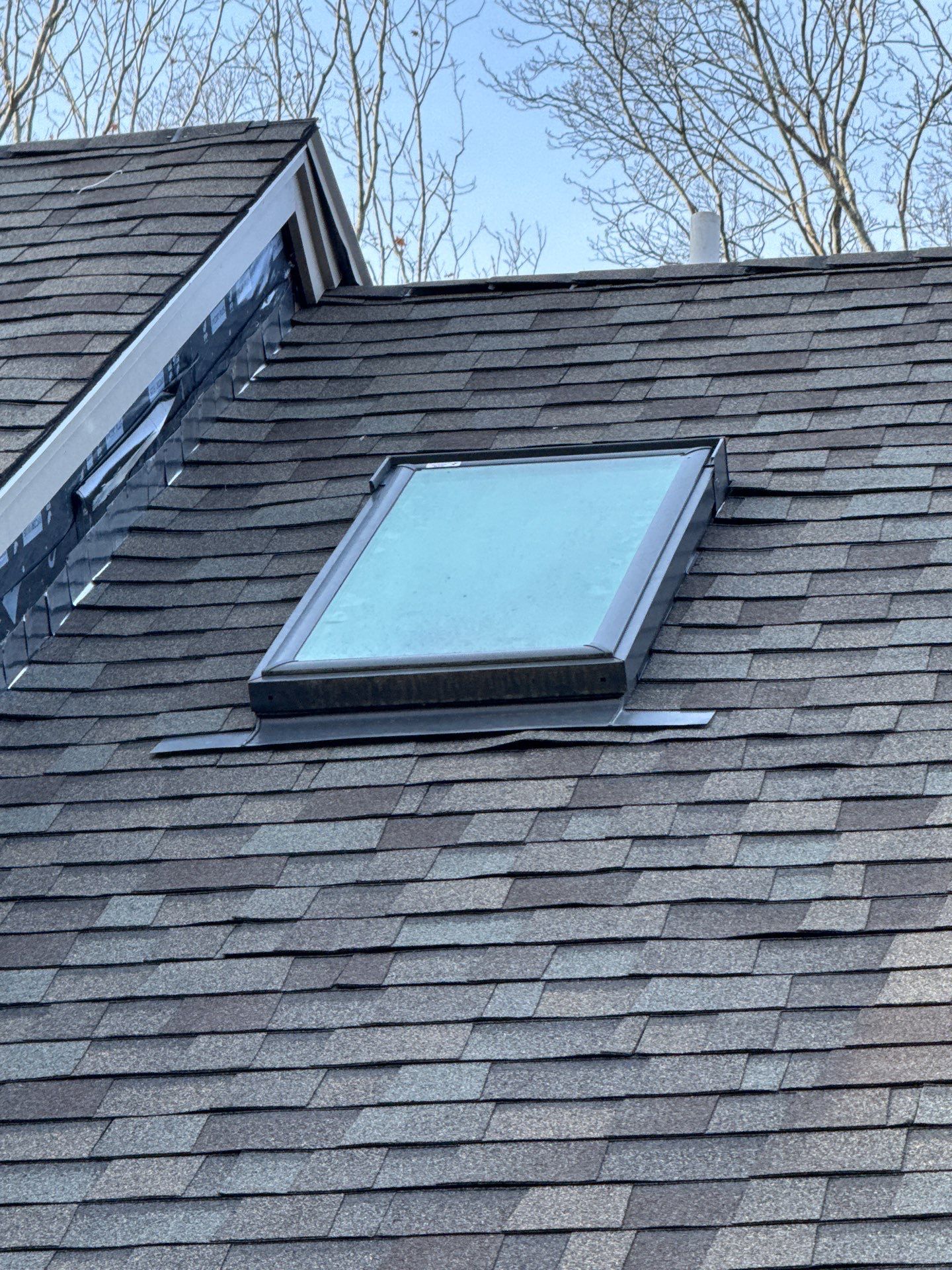 Complete House & Barn Roof with 13 Skylight Reflashing + EPDM Repairs by Mighty Dog Roofing of Greater Middlesex County