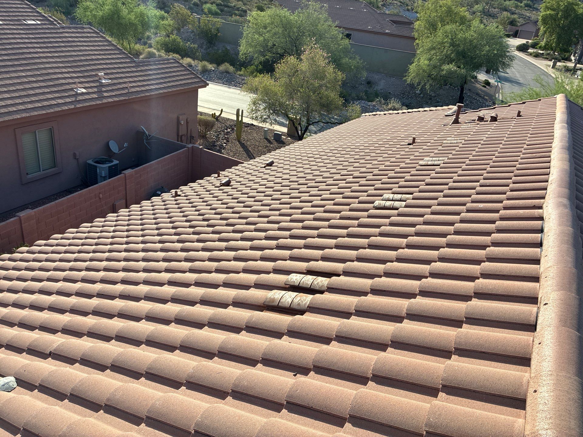 Residential Roof Install using Concrete Tiles in Gold Canyon by Weather-Tite Roofing