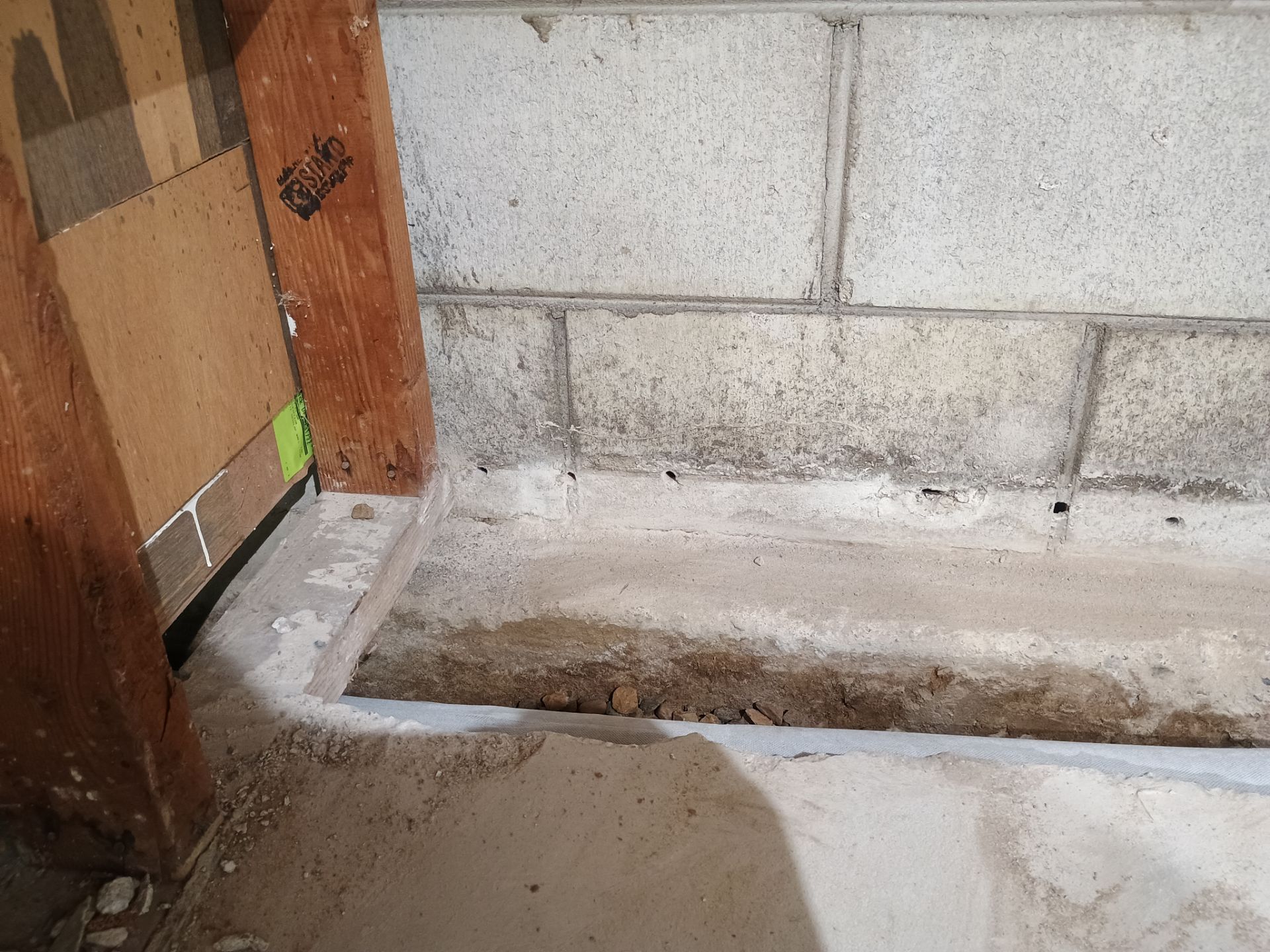 Drain Tile in Roseville for Carston by Waterproofing Northeast