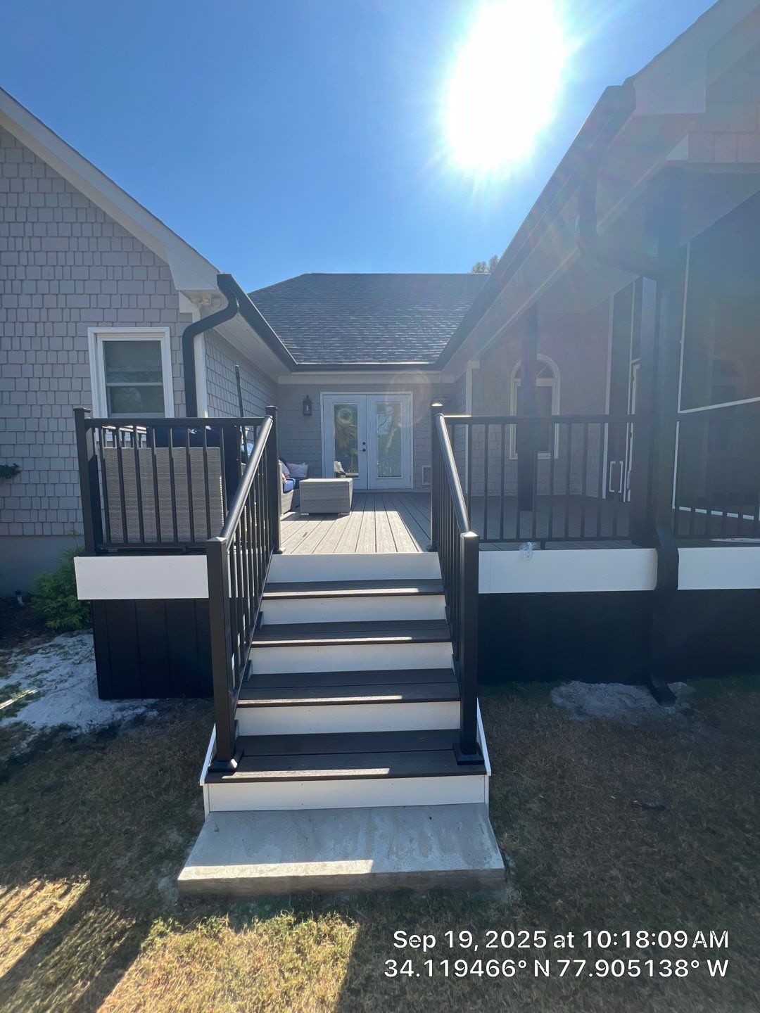 Back Porch Addition in Beau Rivage  by RGR Construction and Roofing, LLC