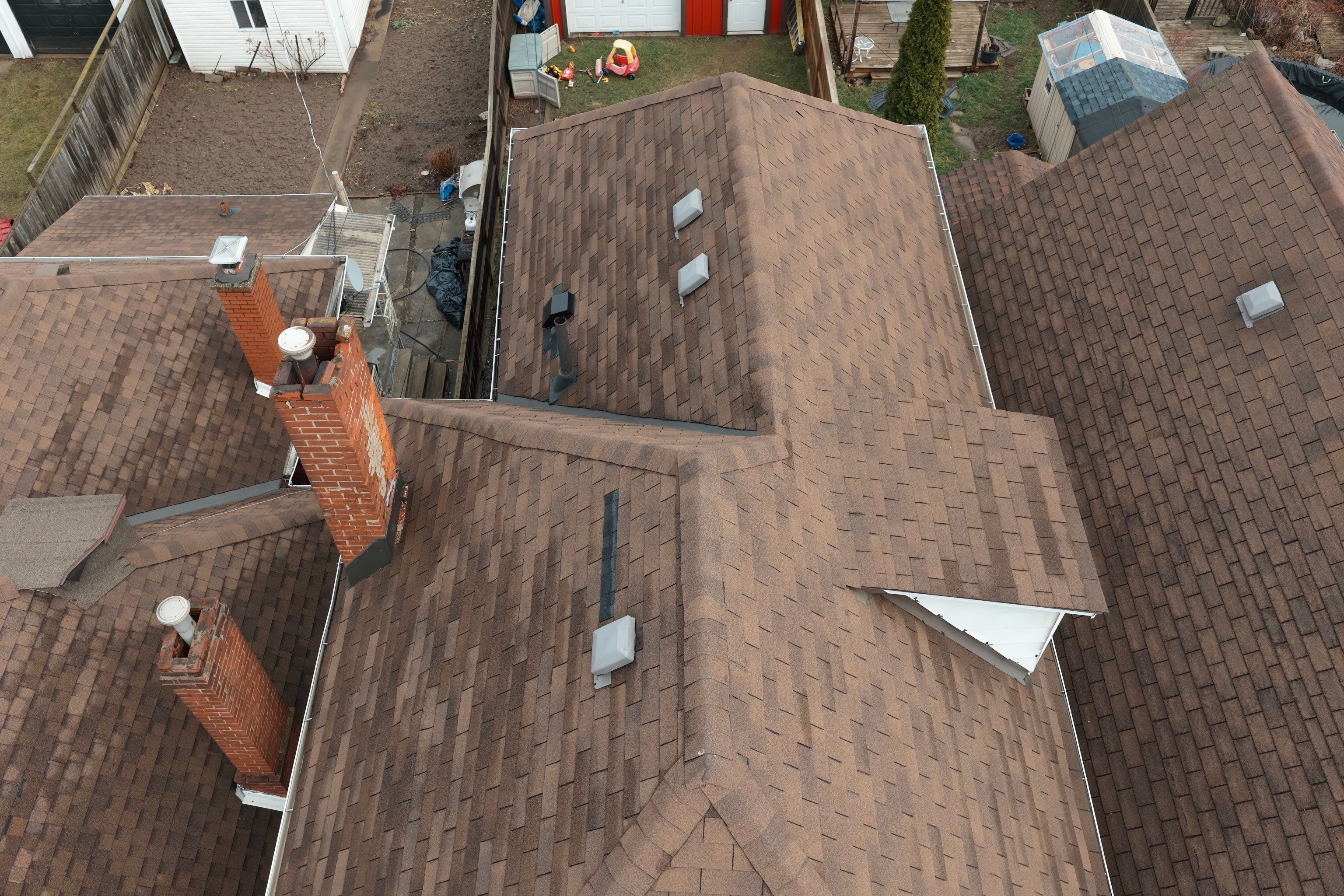 Project in Hamilton by The Roofing Crew