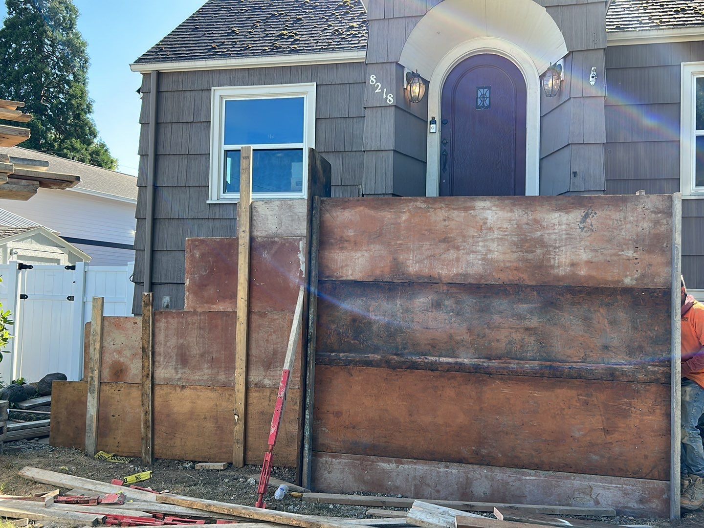 Cheyanne | Concrete Wall & Stairs  by Jireh Asphalt & Concrete Inc 