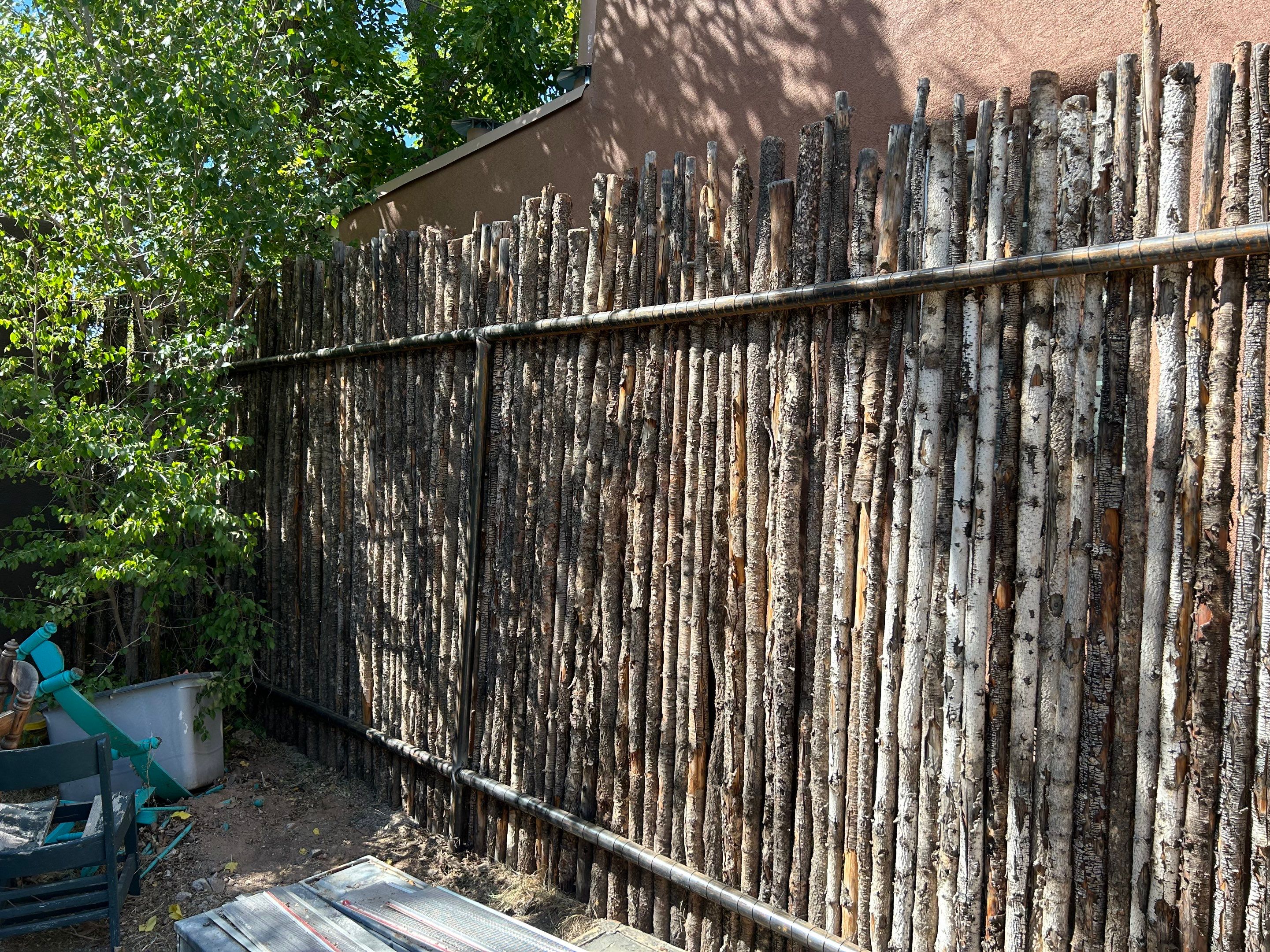 Residential using Latilla by Valley Fence Company