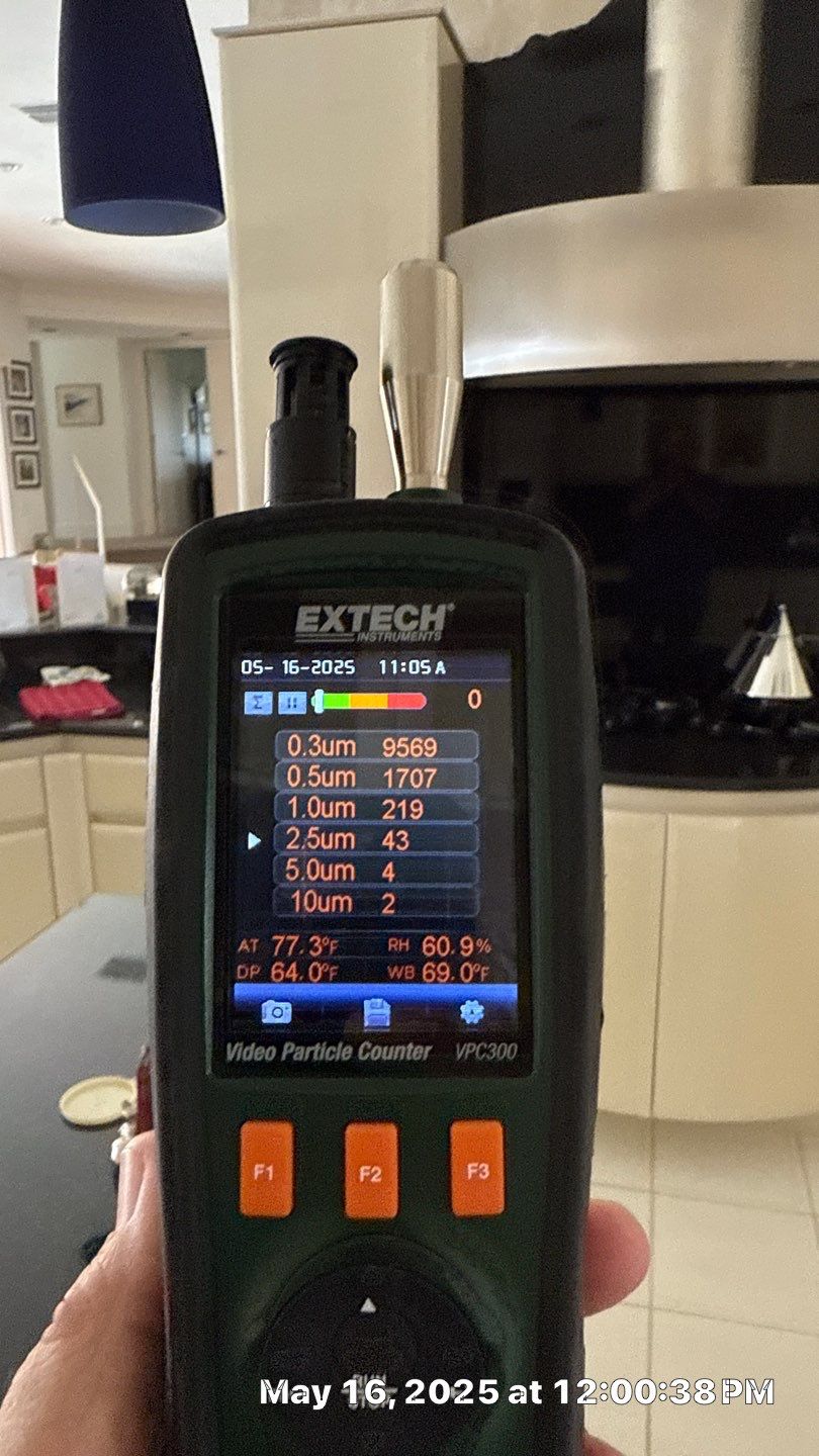 Mold Assessment using IR Camera, Moisture Meter, Air Cassette samples and Tape lifts by Building performance Solutions LLC