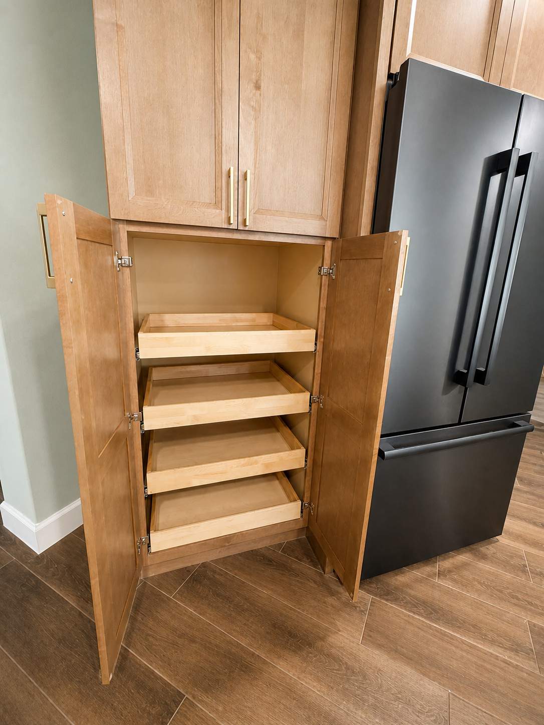 Longs Creek Kitchen Remodel | Warm Wood Cabinets & Custom Storage by Legacy Bath and Kitchen