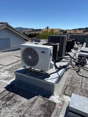 AC Replacment On Roof In Petaluma