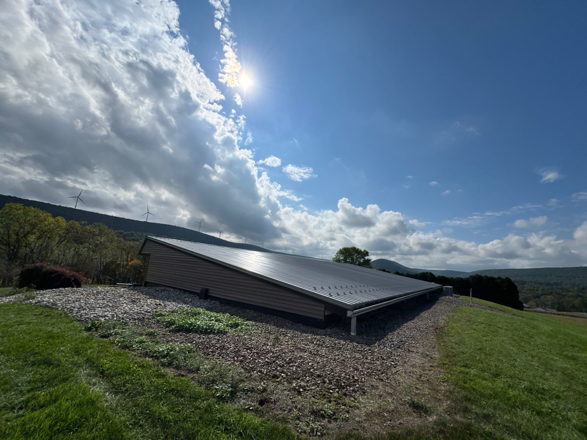 Exterior transformation in Ringtown by Esh Builders