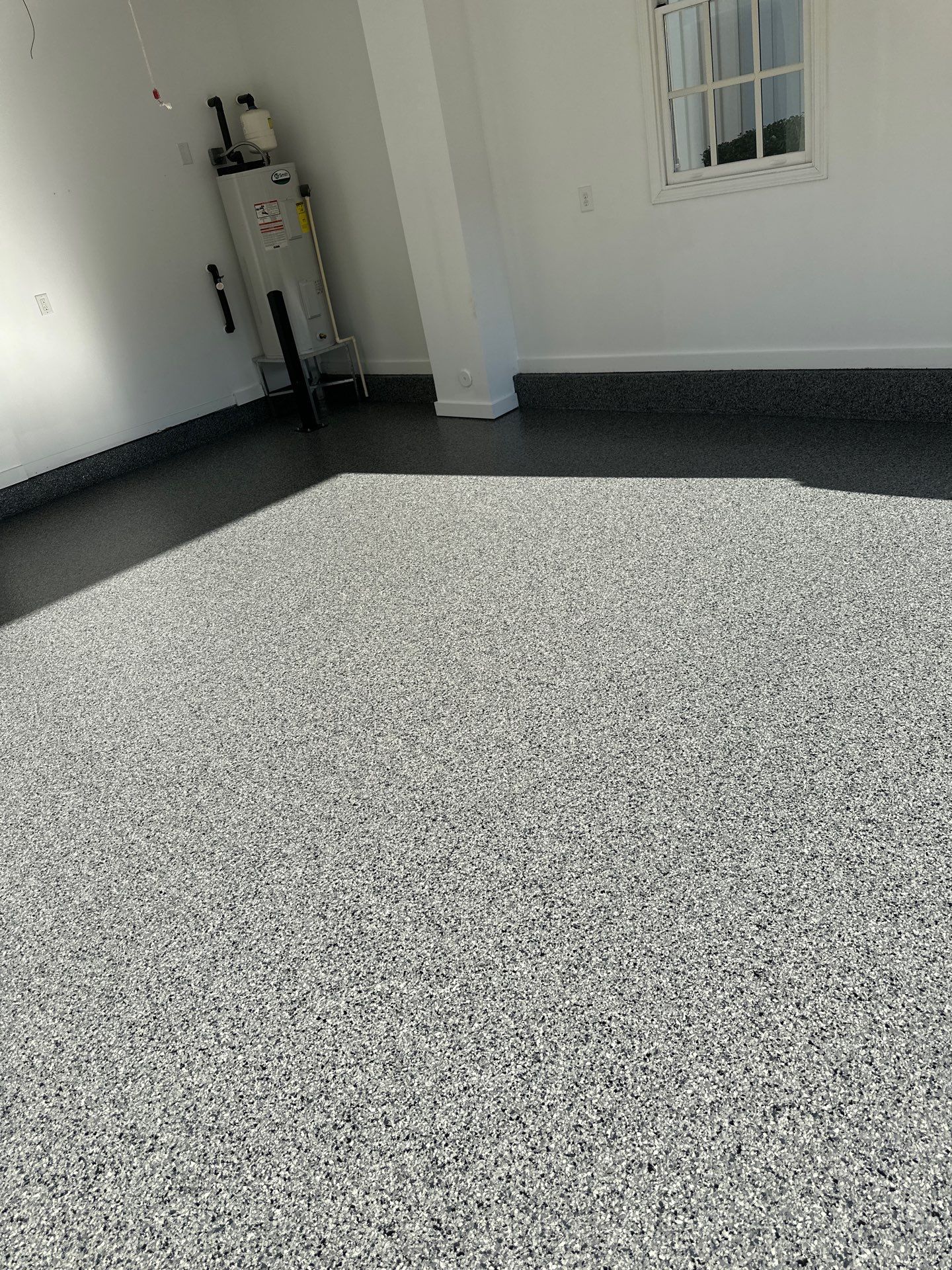 Garage Floor Coating using Nightfall by My Garage Floor Guys