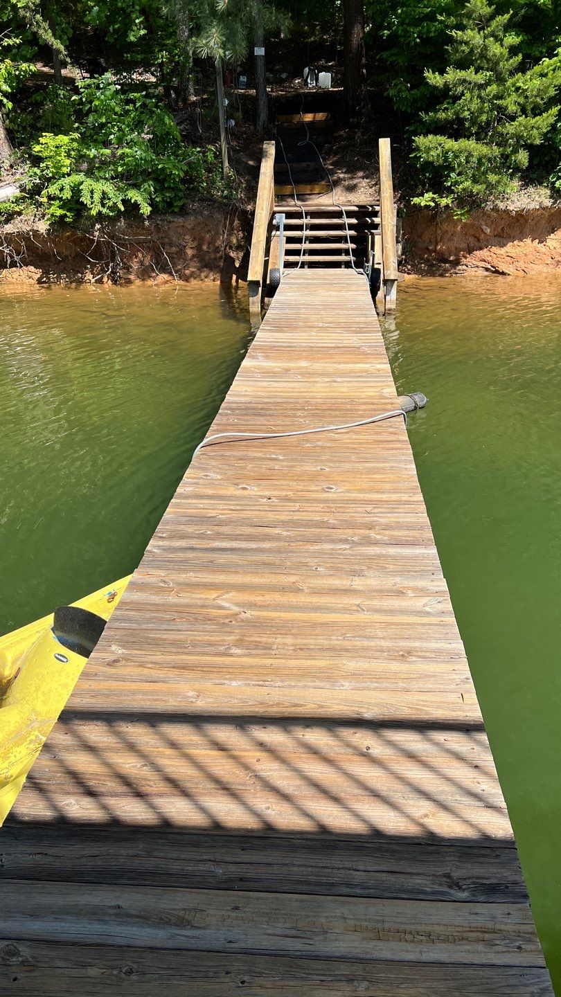 Dock using Wood Sealant by DuraSeal