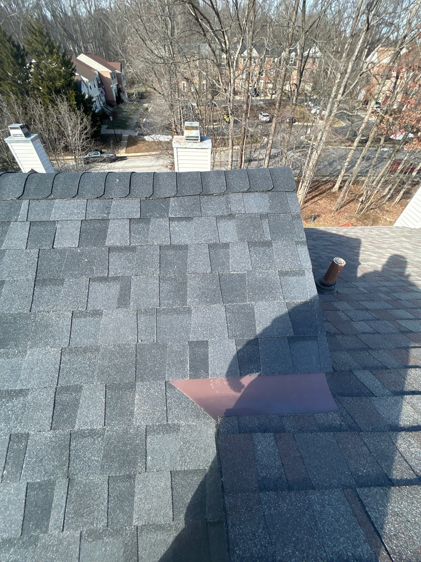 Burke: Residential Roof Replacement with CertainTeed Landmark Pro in Max Def Moire Black by RM Banning, Inc.