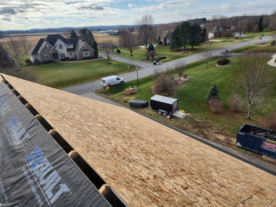 Residential Roof Replacement with GAF HDZ Shingles in Sheboygan, WI by Gellings Roofing & Siding