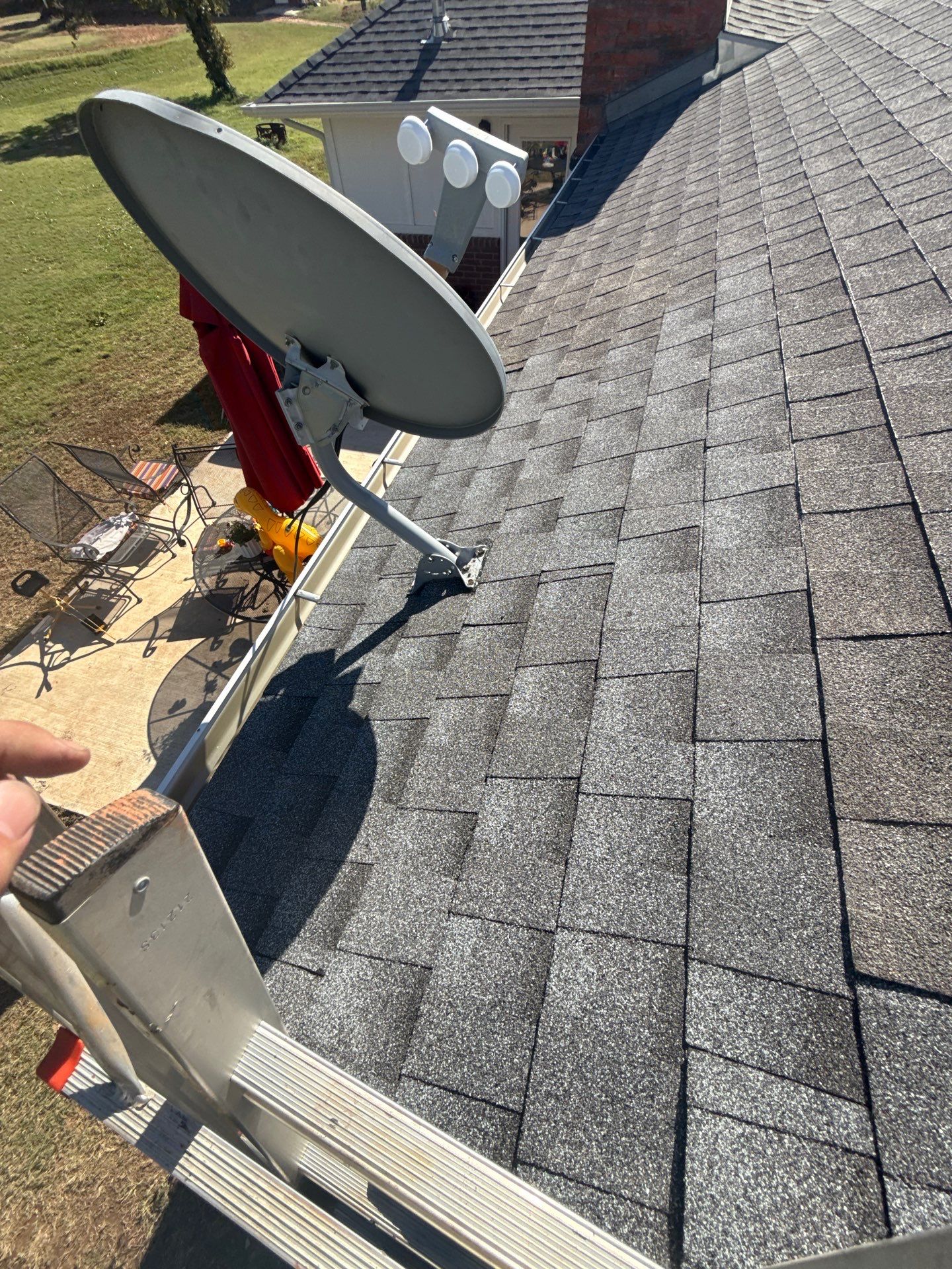roof repair by McCann's Roofing and Construction
