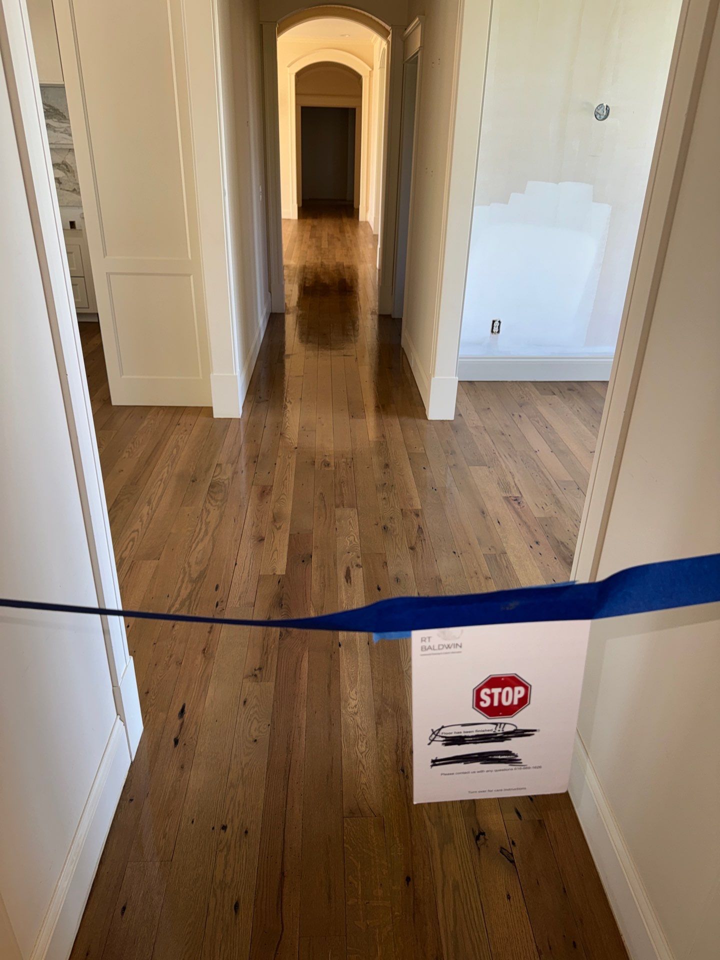 Sand and Finish, Herringbone Feature! by RTBaldwin Hardwood Floors