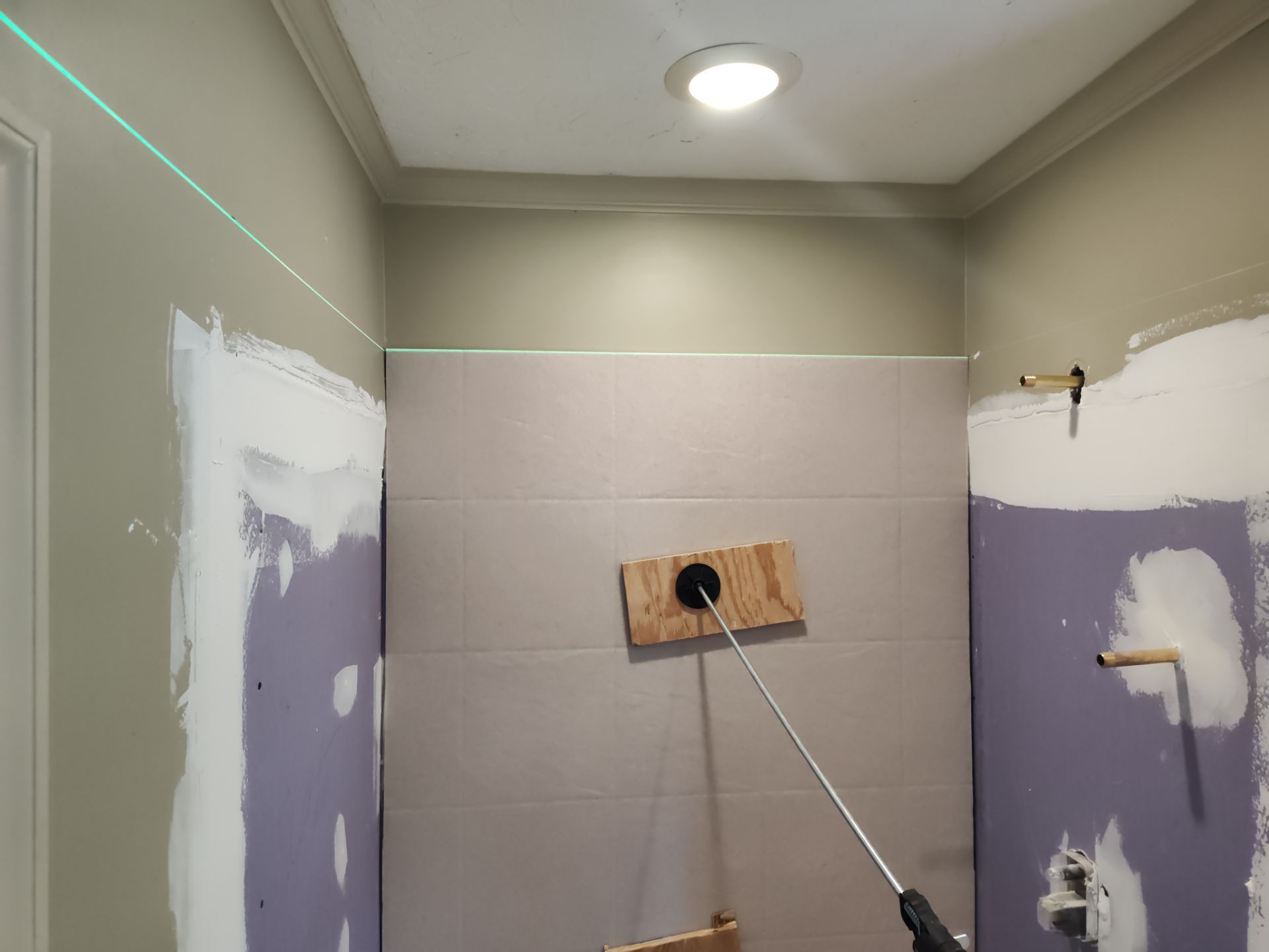 Bathroom Remodel using Onyx by Cornerstone Home Builders, LLC