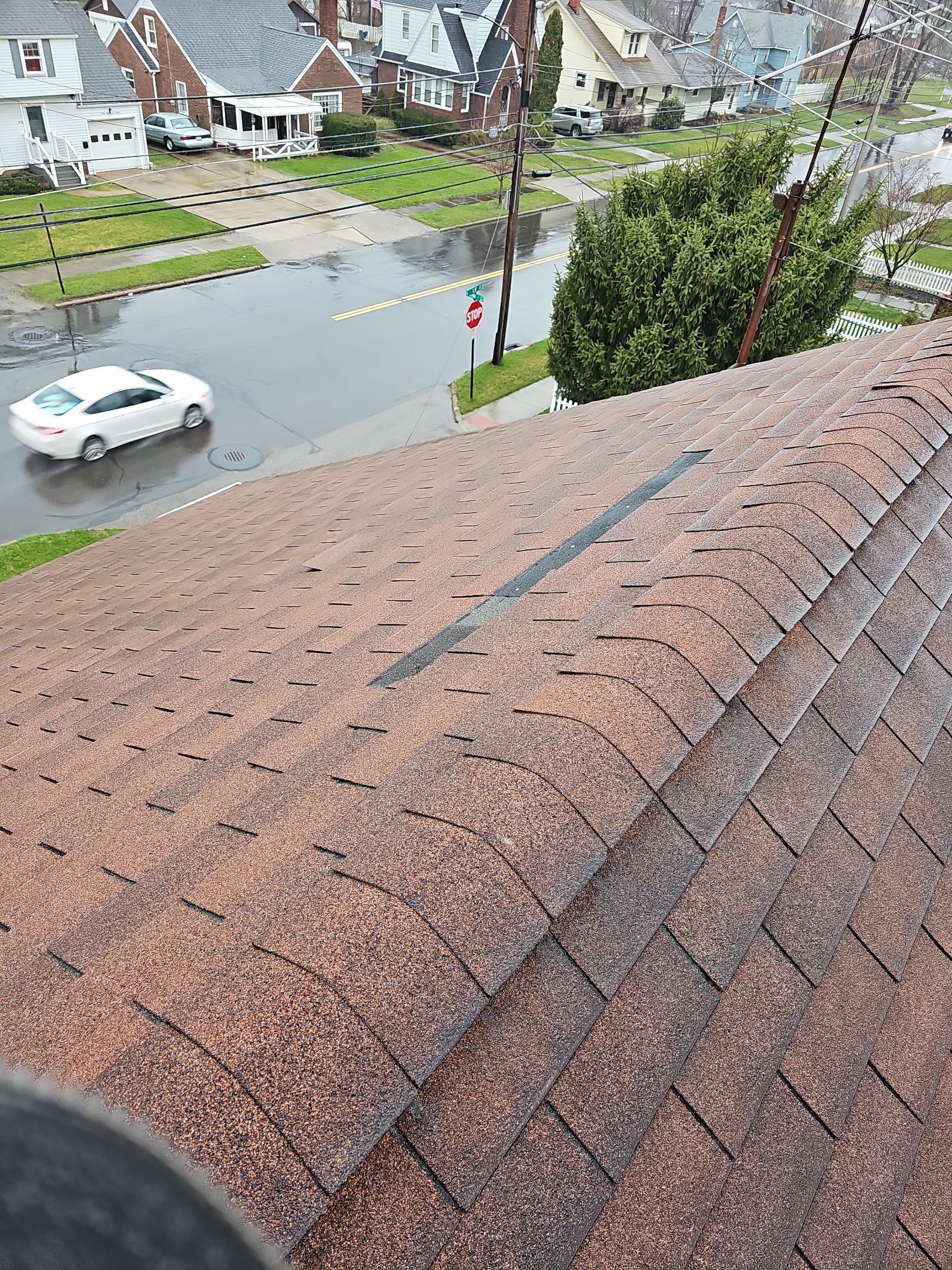 ATLAS PINNACLE COLOR: HEATHERBLEND DRIPE EDGE: WHITE by Eagle Eye Roofing