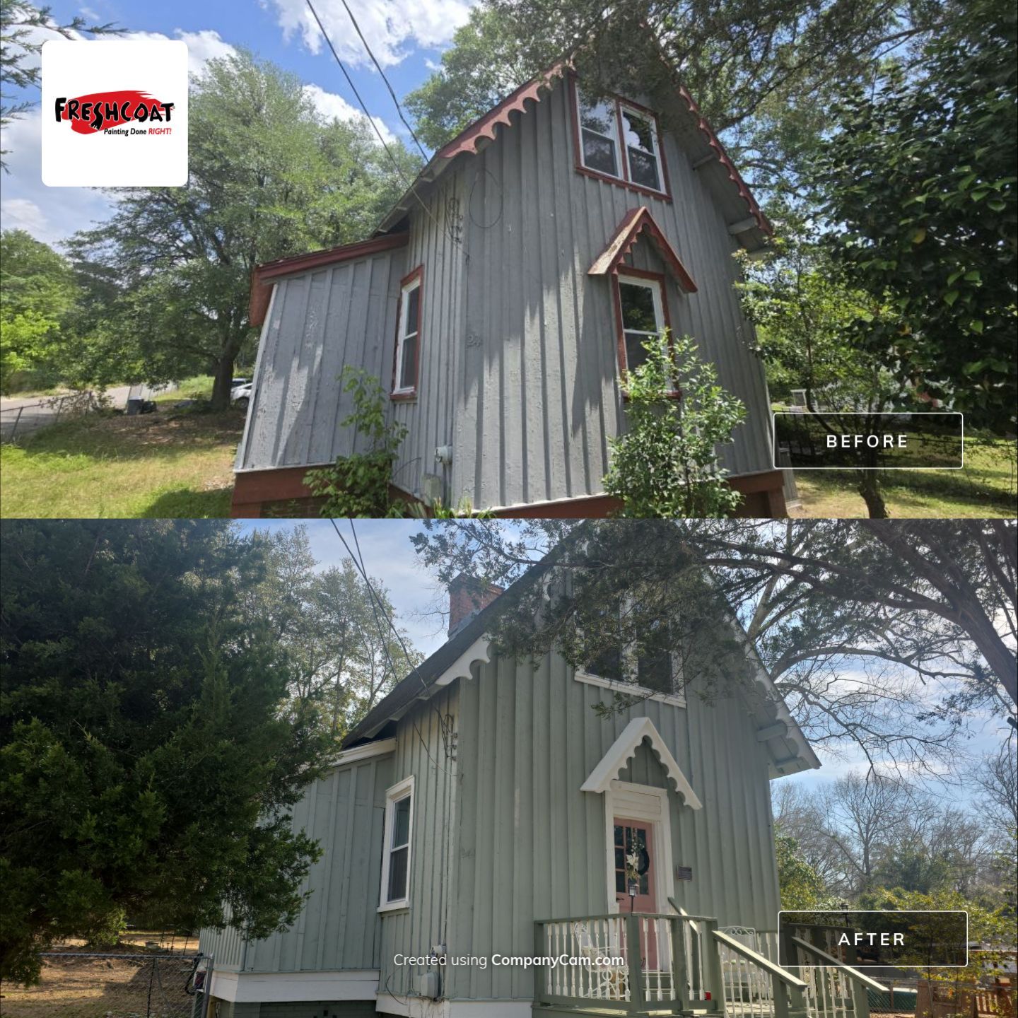 Exterior Refresh by Fresh Coat Painters of Augusta