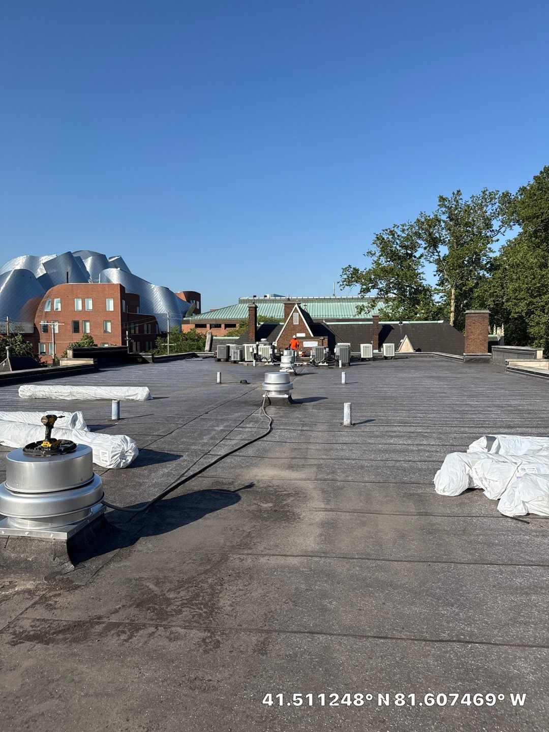 Glidden House by Commercial Roofing and Coating Systems 