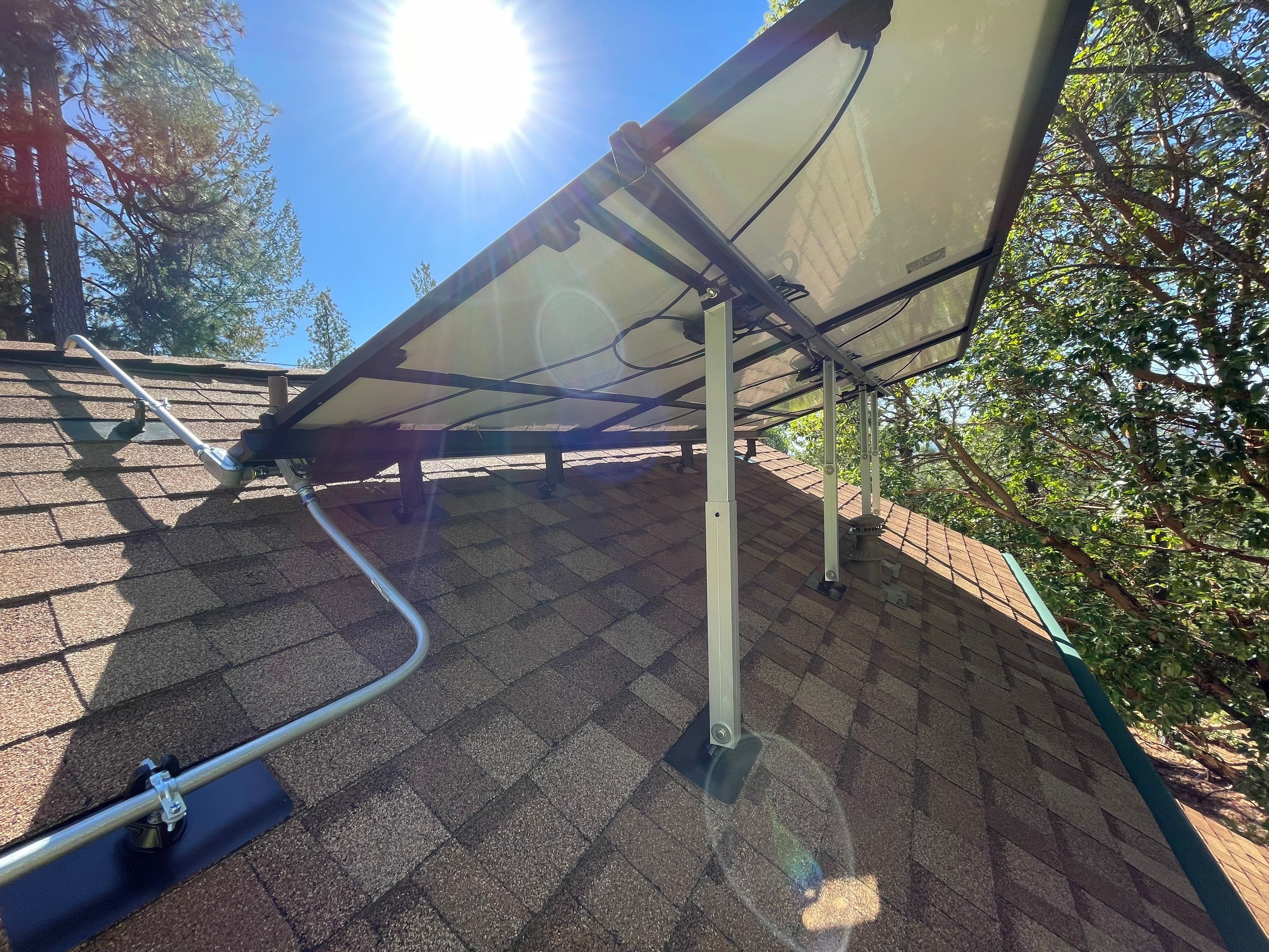 Solar Panel Installation using REC Solar Panels by Byers Enterprises 