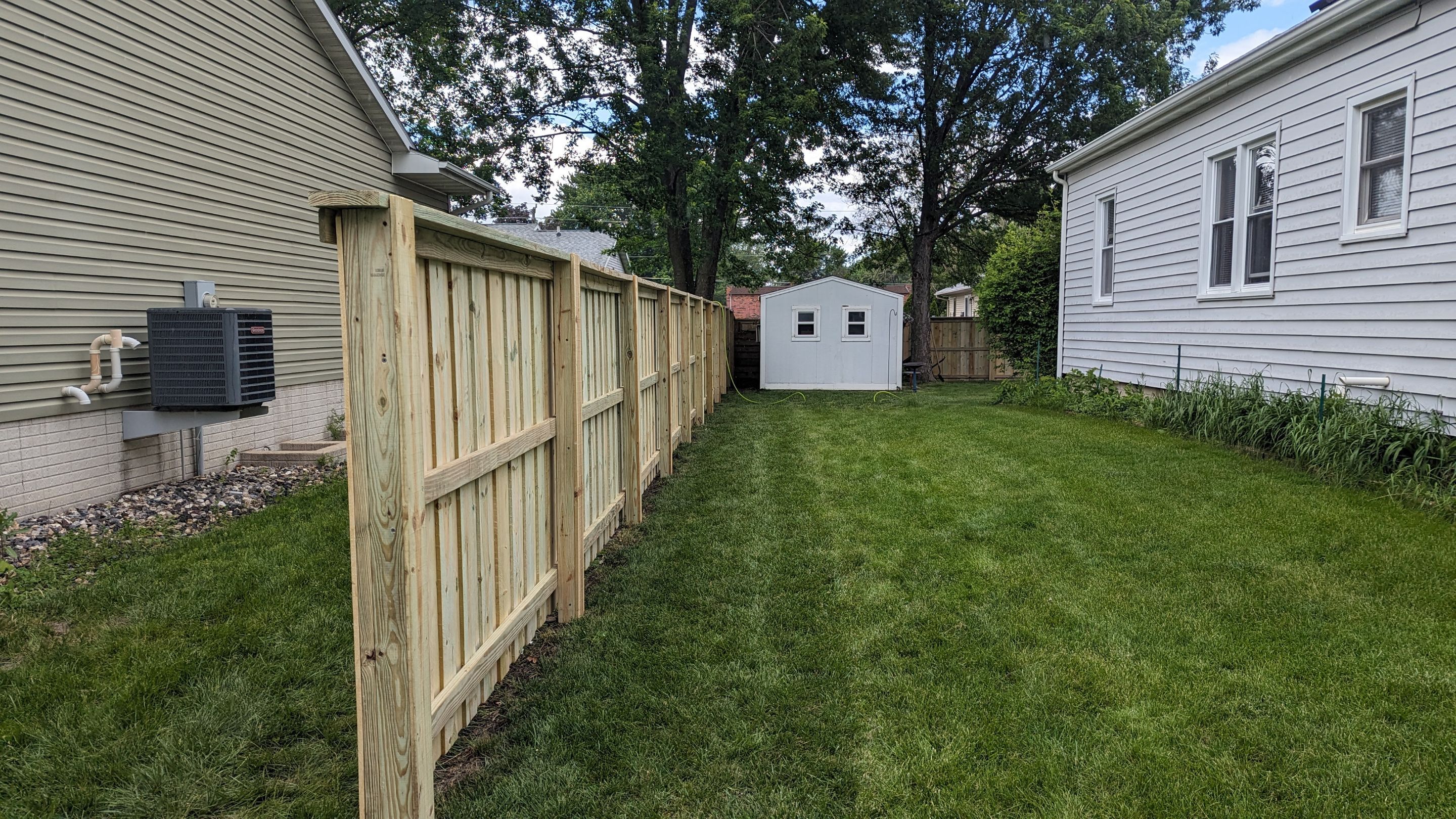 Project in Evansdale by Perfect Picket Fence and Stain