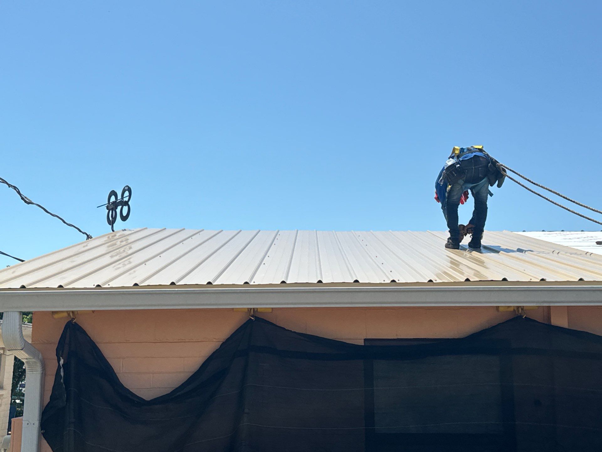 Flat Reroof Replacement Ormond Beach FL by Pinnacle Roofing Group
