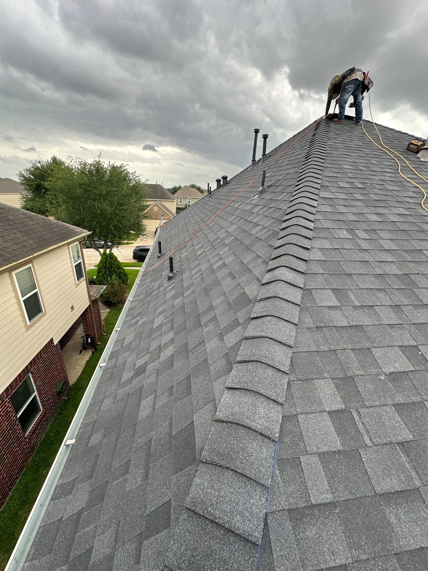 Project in Katy by Motion Roofing