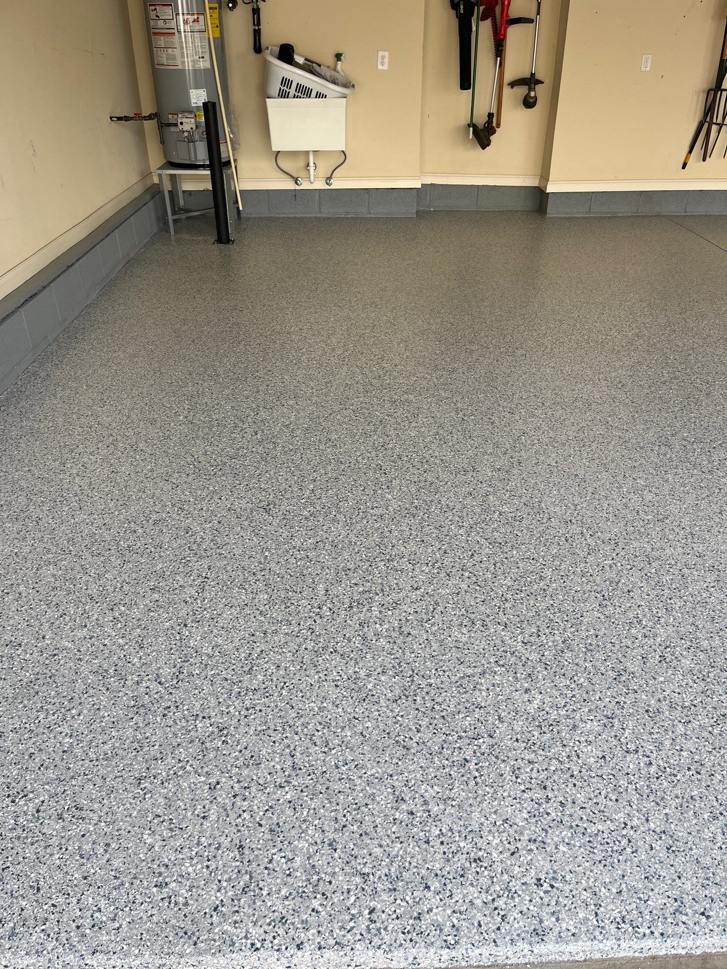 Garage Floor Coating using Tidal Wave by My Garage Floor Guys