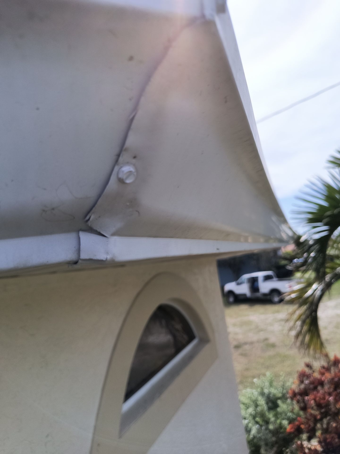 Gutter Installation Wedge in Cape Coral FL by Gutter Professors