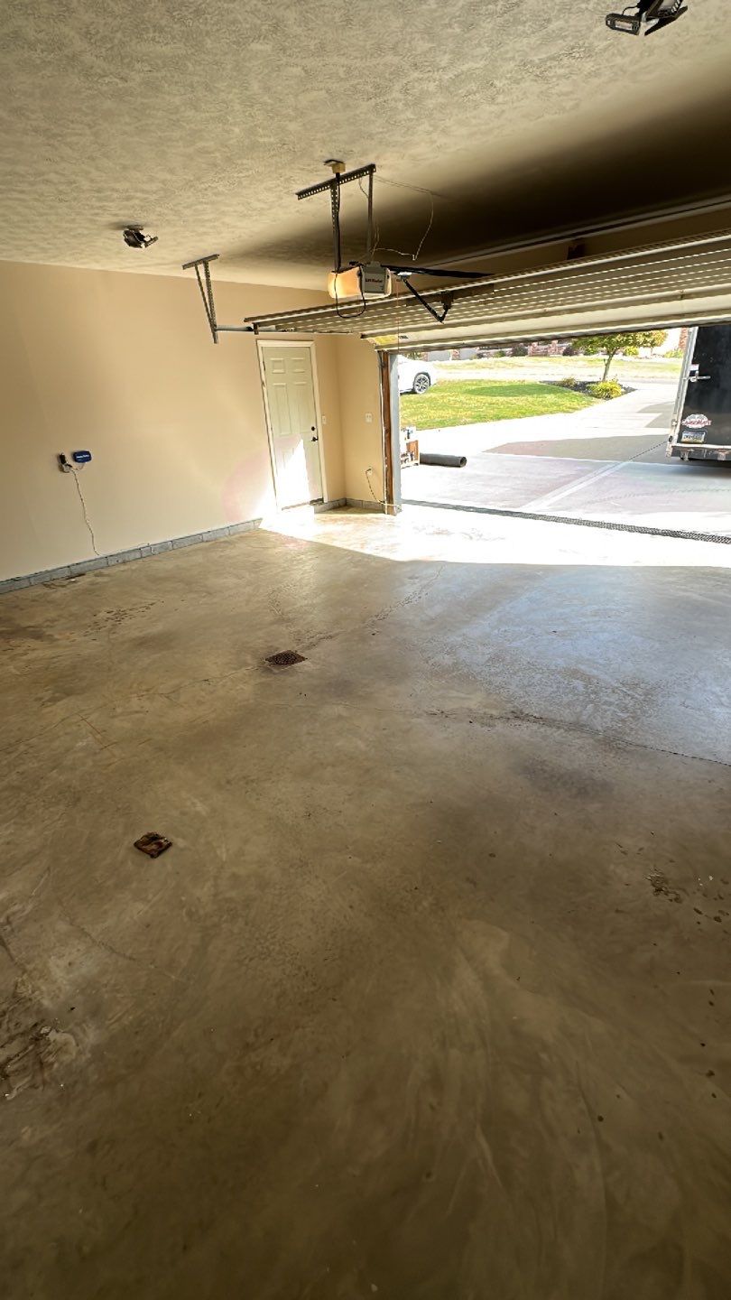 Porch + Garage Project in Weirton by Floors in a Day, Inc