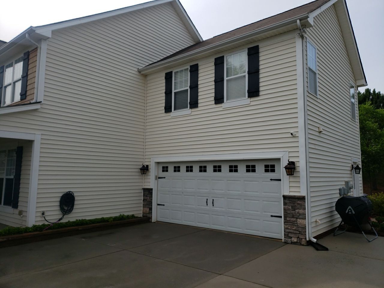 House Wash using cleaner by Power Wash Masters LLC