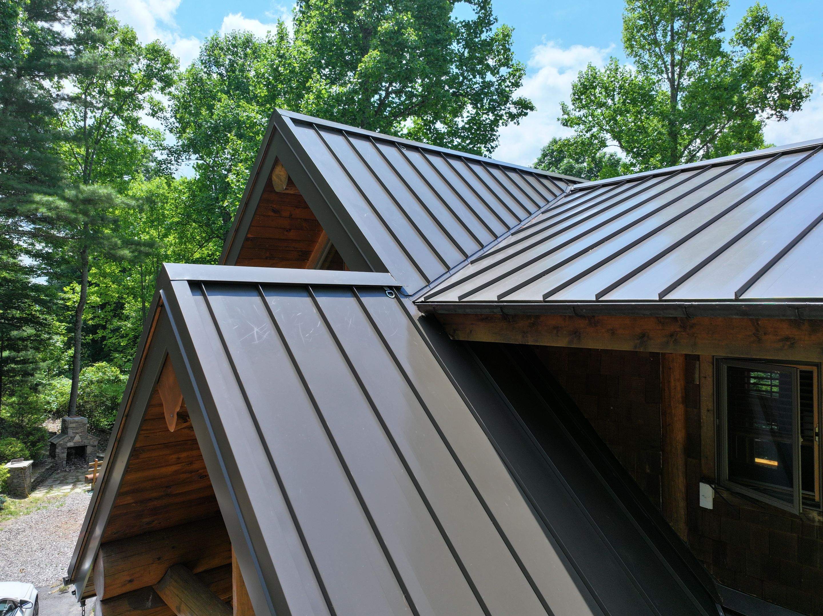 Burnished Slate Standing Seam by Omnia Roofing