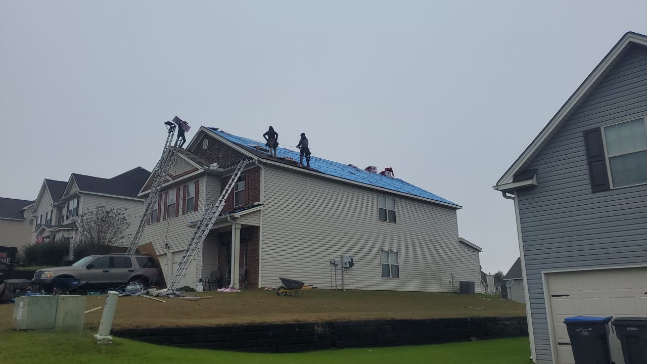 Residential Roofing Installation using Owens Corning by Inspector Roofing and Restoration