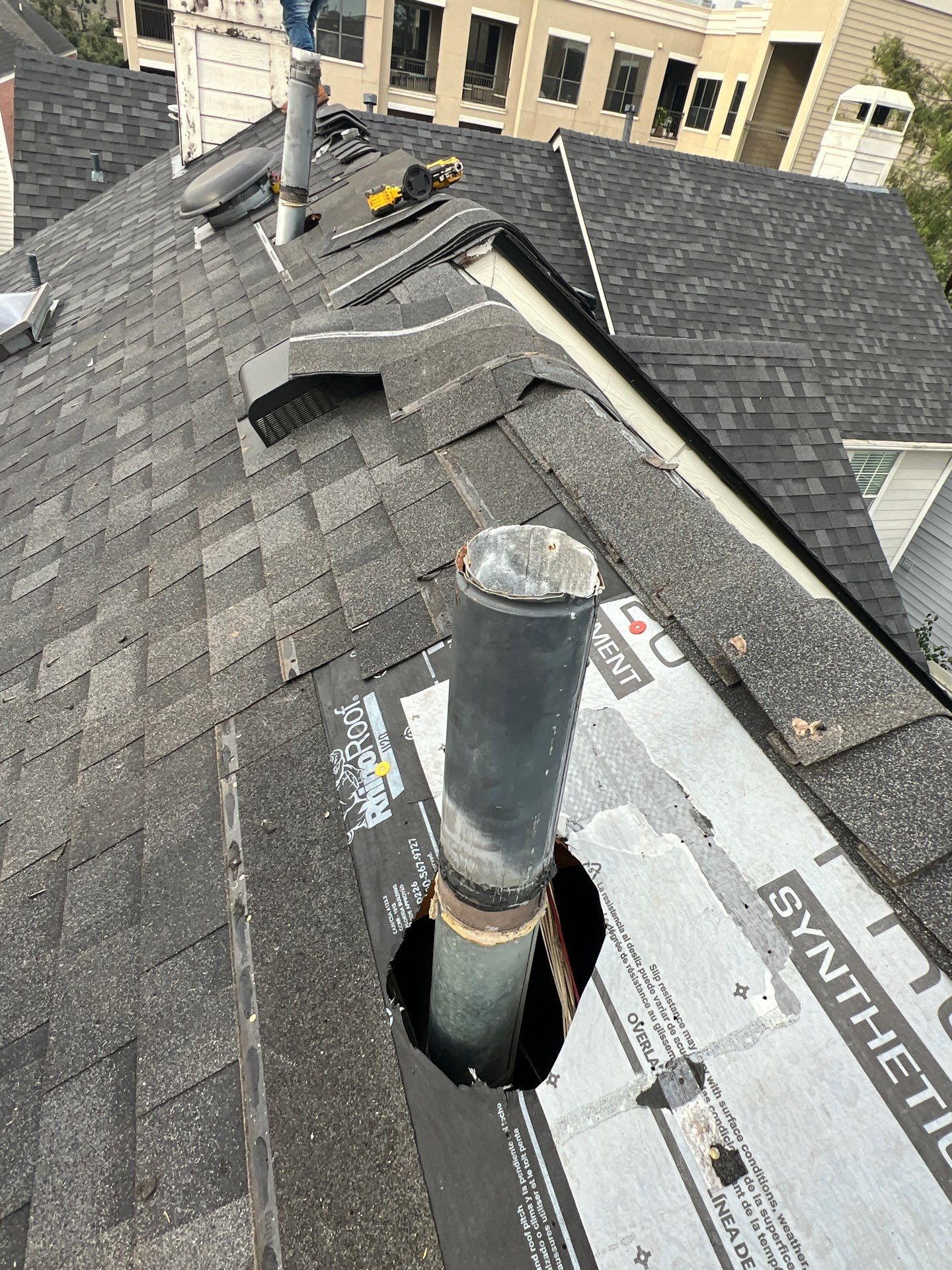 Residential Roofing Repair using Owen's Corning Duration (Lifetime) Shingles by Roof Repair Services LLC