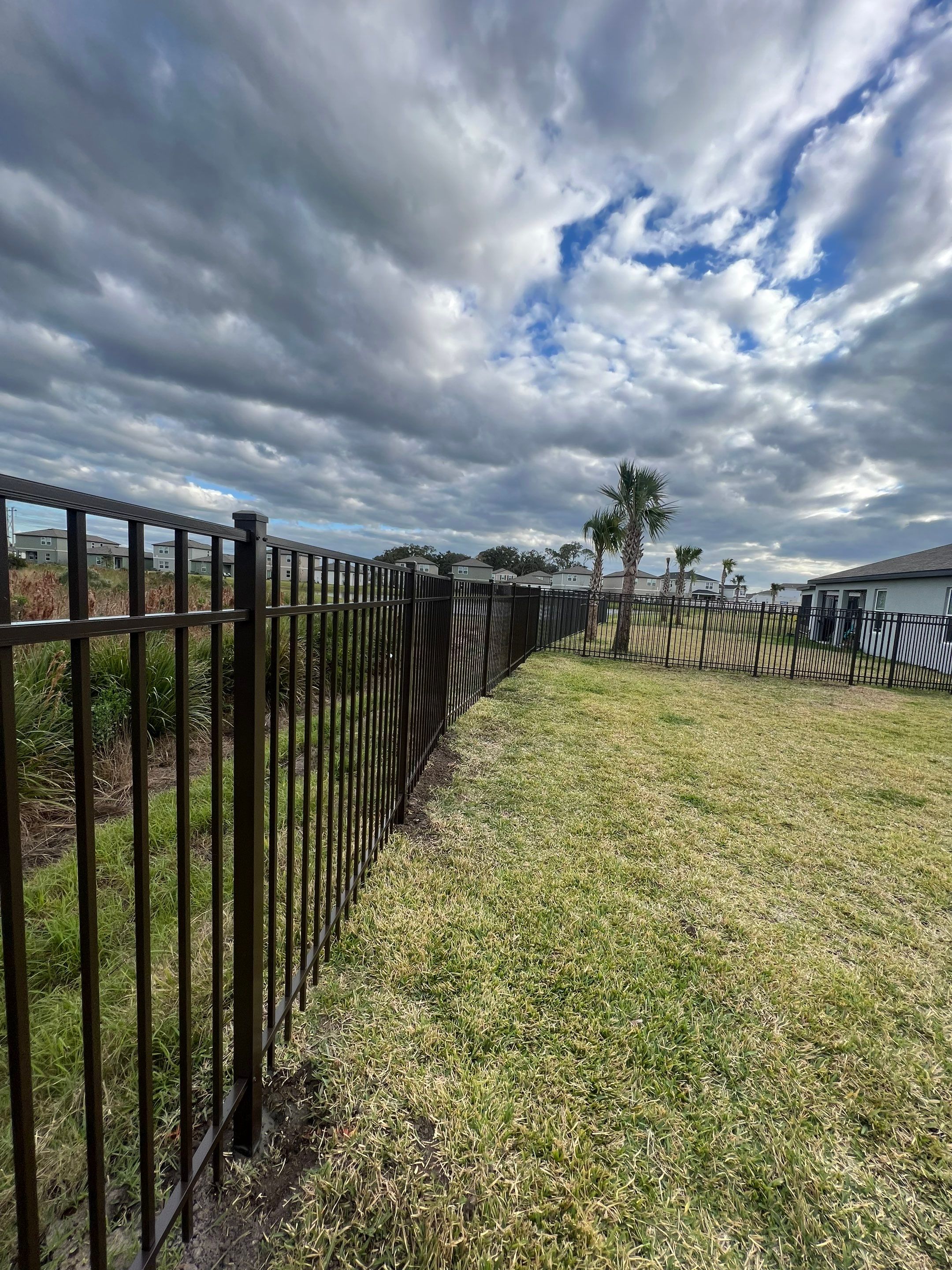 Aluminum Fence Installation using Aluminum Decorative Fence  by Asap fence and gates, LLC