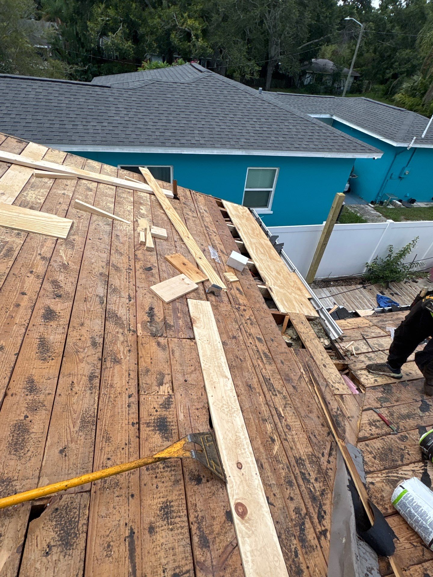Project in St. Petersburg 33713 by Mitchell Roofing Company LLC 