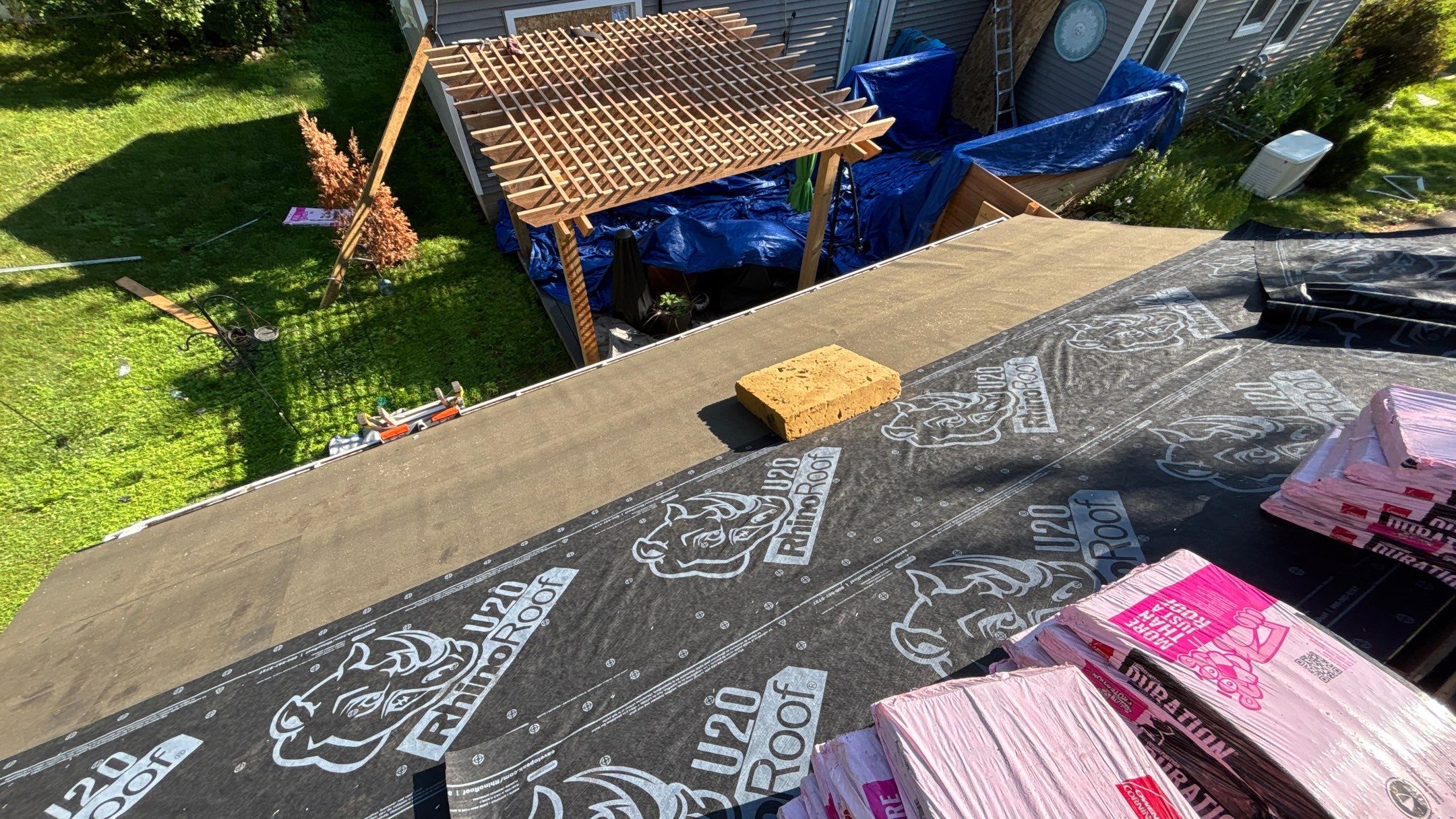 Roof Replacement using Owens Corning Peppercorn by 180 Contractors