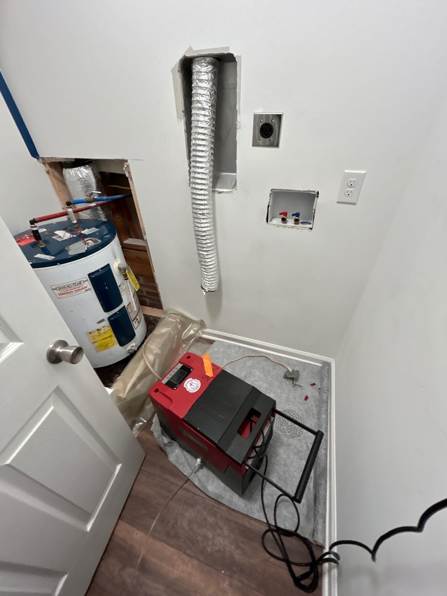 Water Damage Project in Jacksonville by Home Disaster Medics