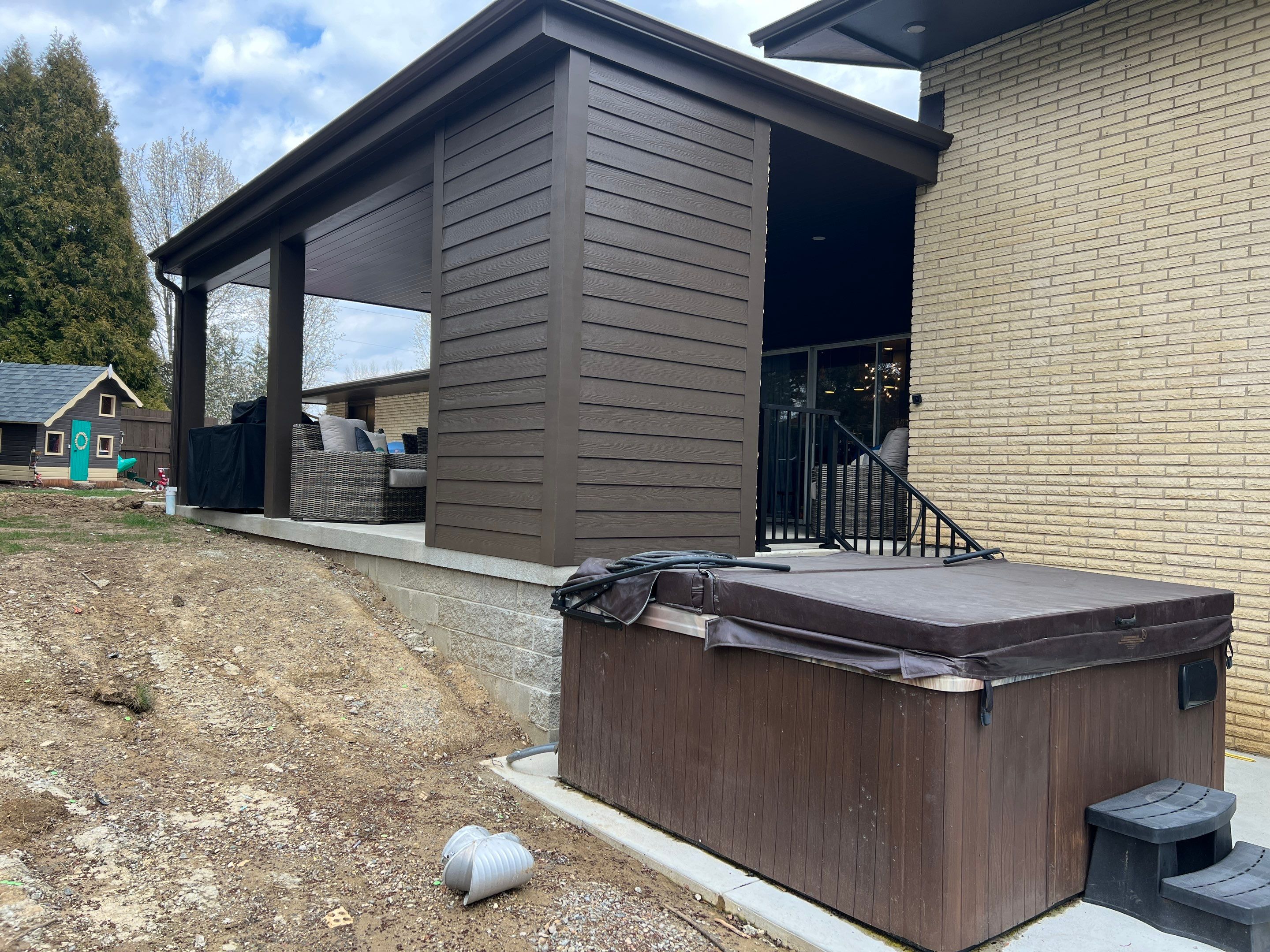 Centerville Covered Patio by Zengel Group