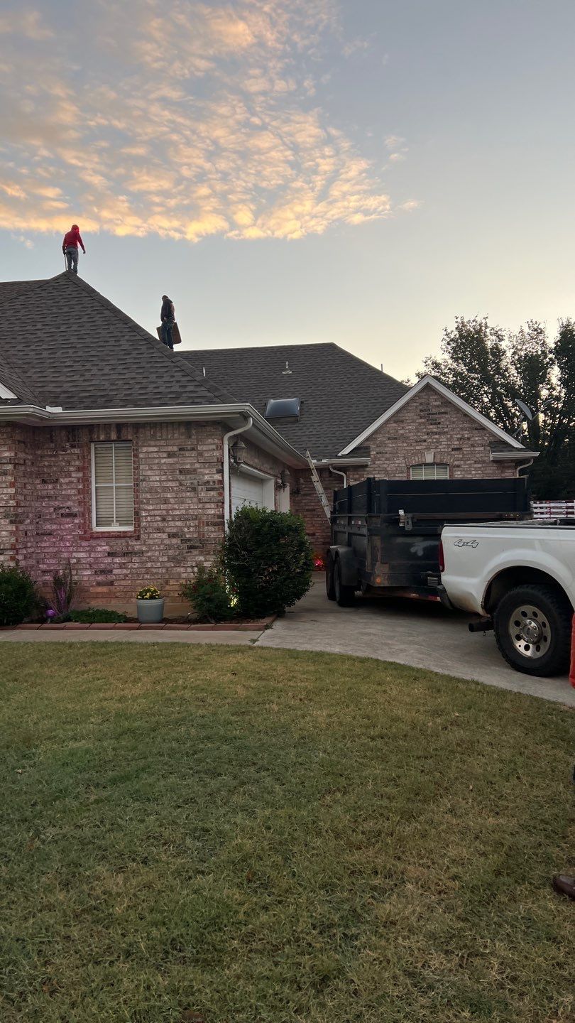 Residential Roofing Installation using GAF Natural Shadow  by A & H Roofing and Contracting