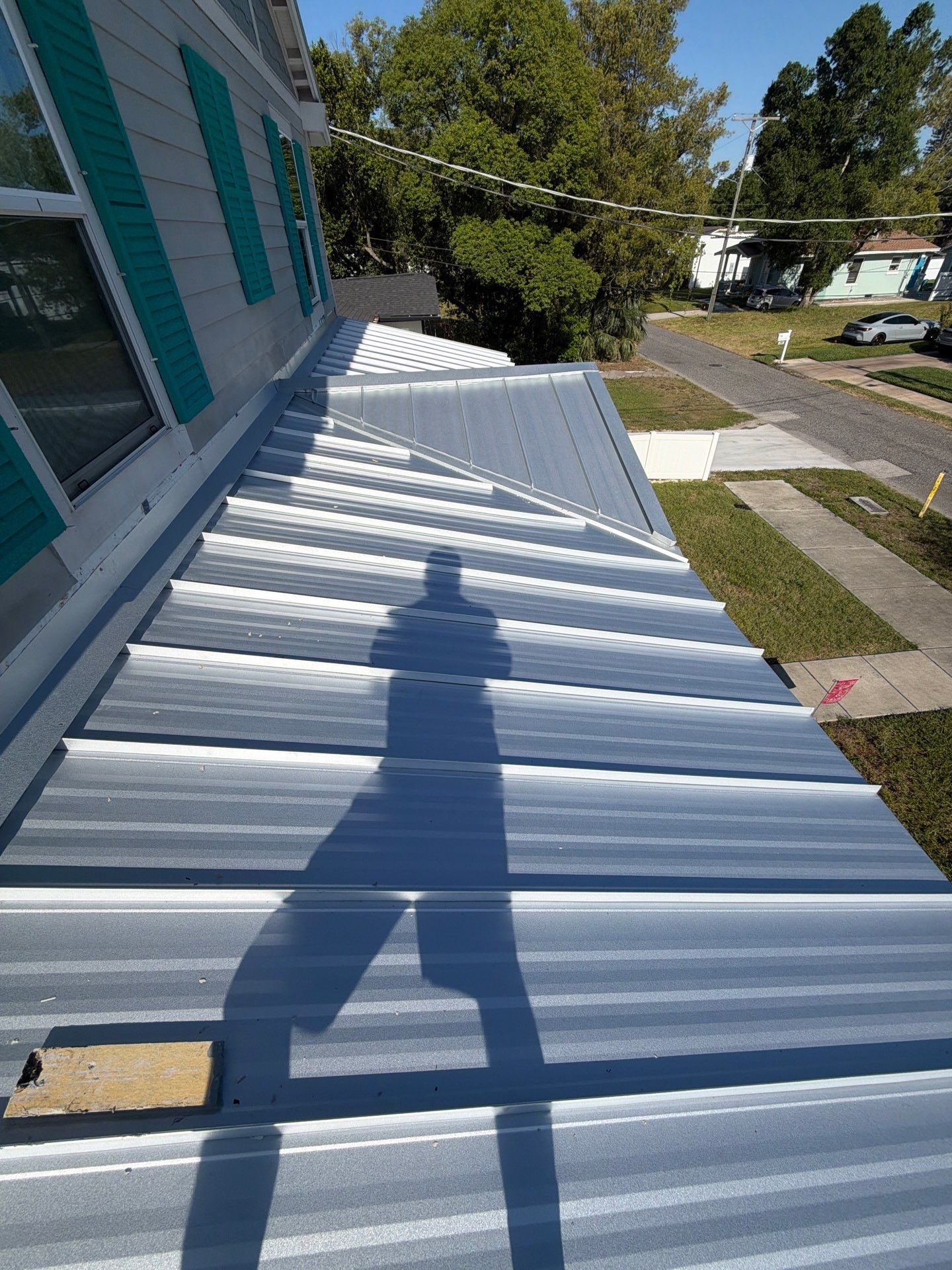 Standing Seam Metal Roof Replacement for Tampa Residence by Steadfast Roofing