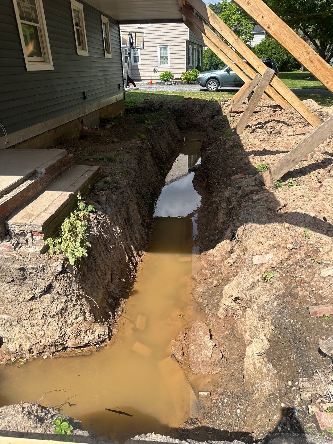 Stamped English Rivenstone concrete Porch/Patio  by NG Masonry & Construction LLC
