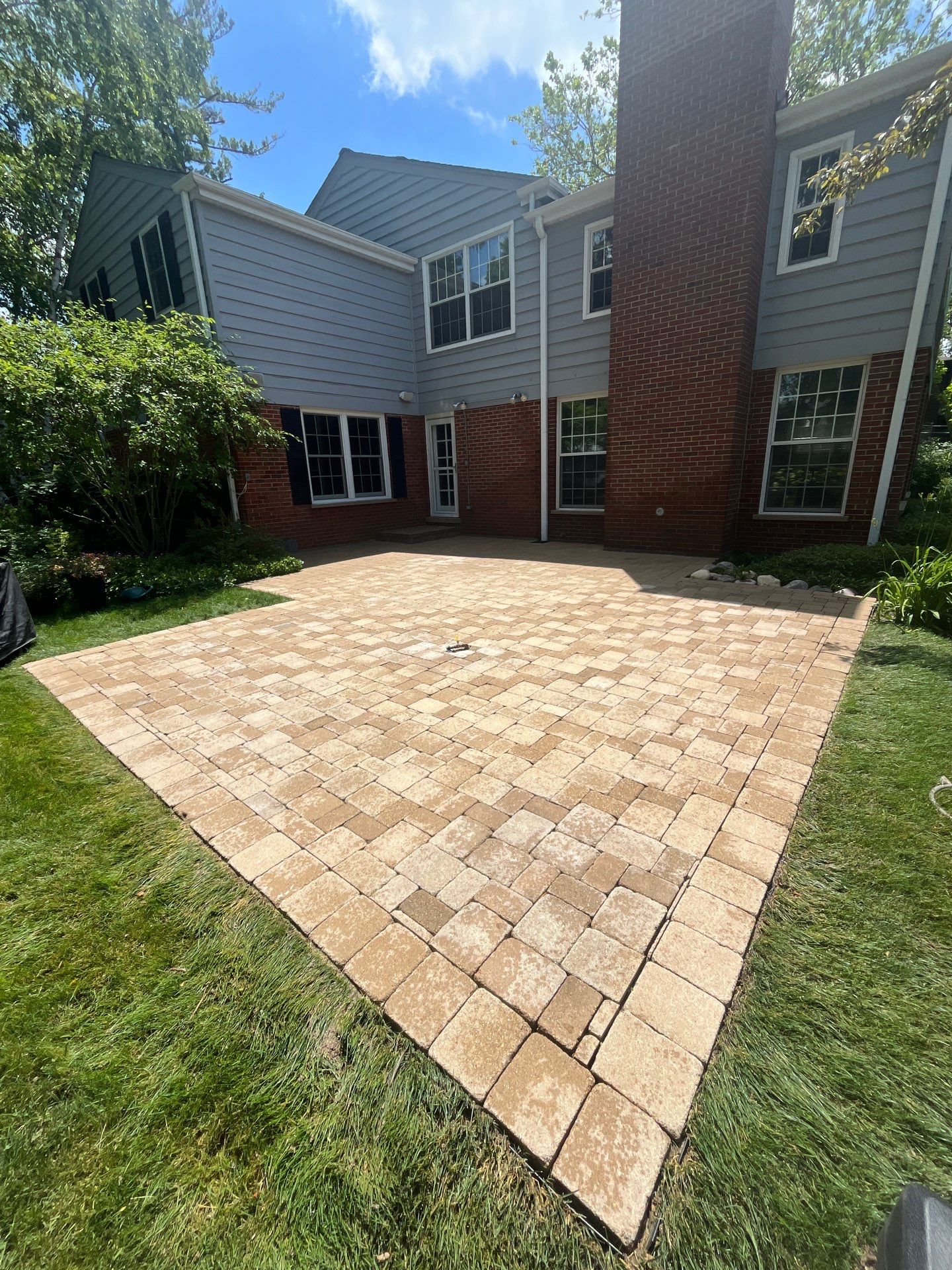 Brick paver clean, sand and seal.  using Surebond SB-1300 by Northern Power Washing LLC.