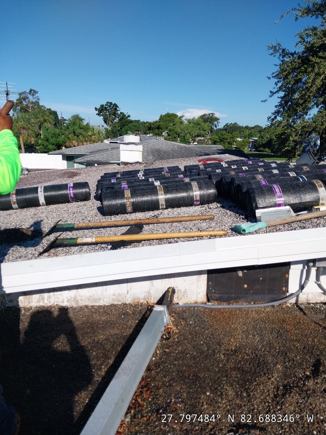 Project in St. Petersburg 33713 by Mitchell Roofing Company LLC 