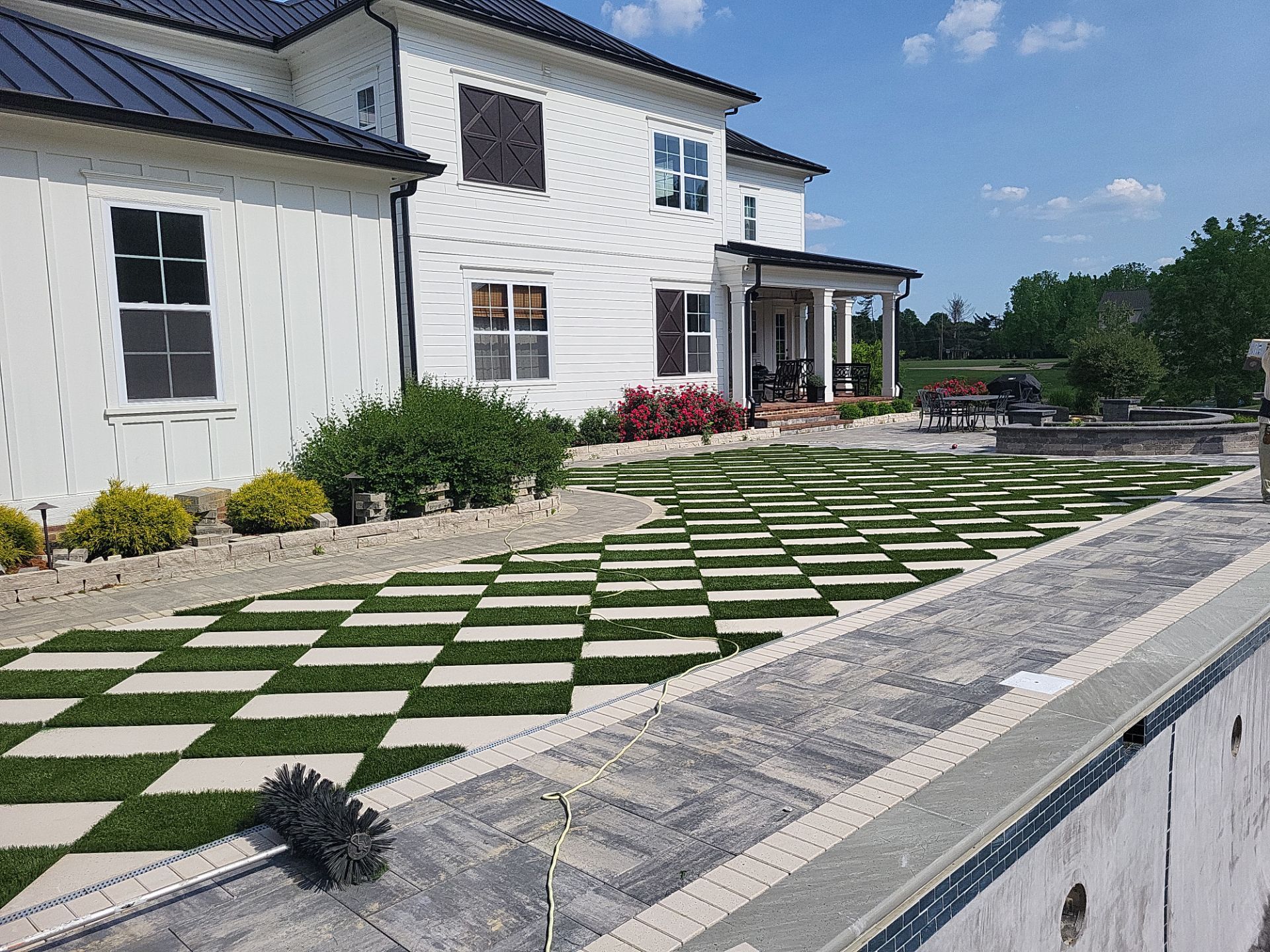 Checkered Paver by Southwest Greens Midwest