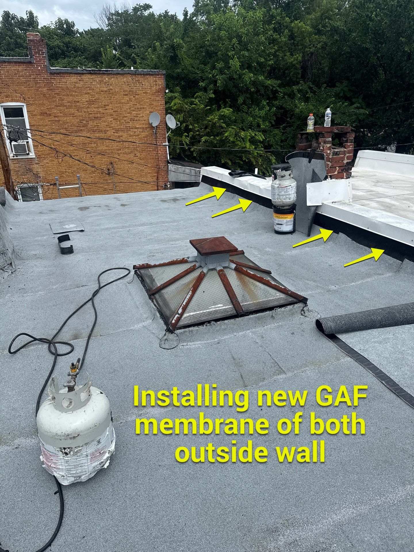 New Flat Roof by Alpha Design Services