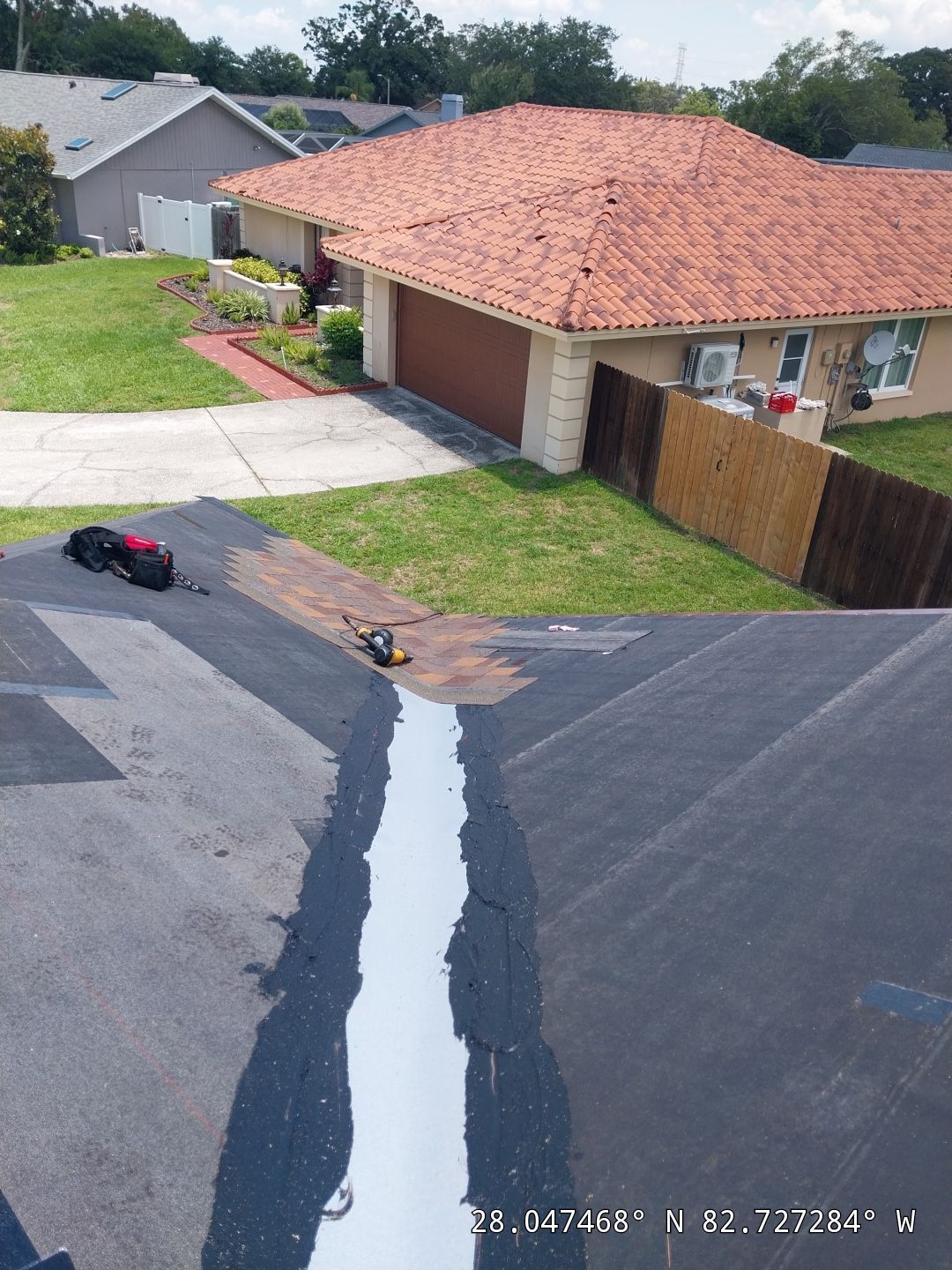 Project in Clearwater 33761 by Mitchell Roofing Company LLC